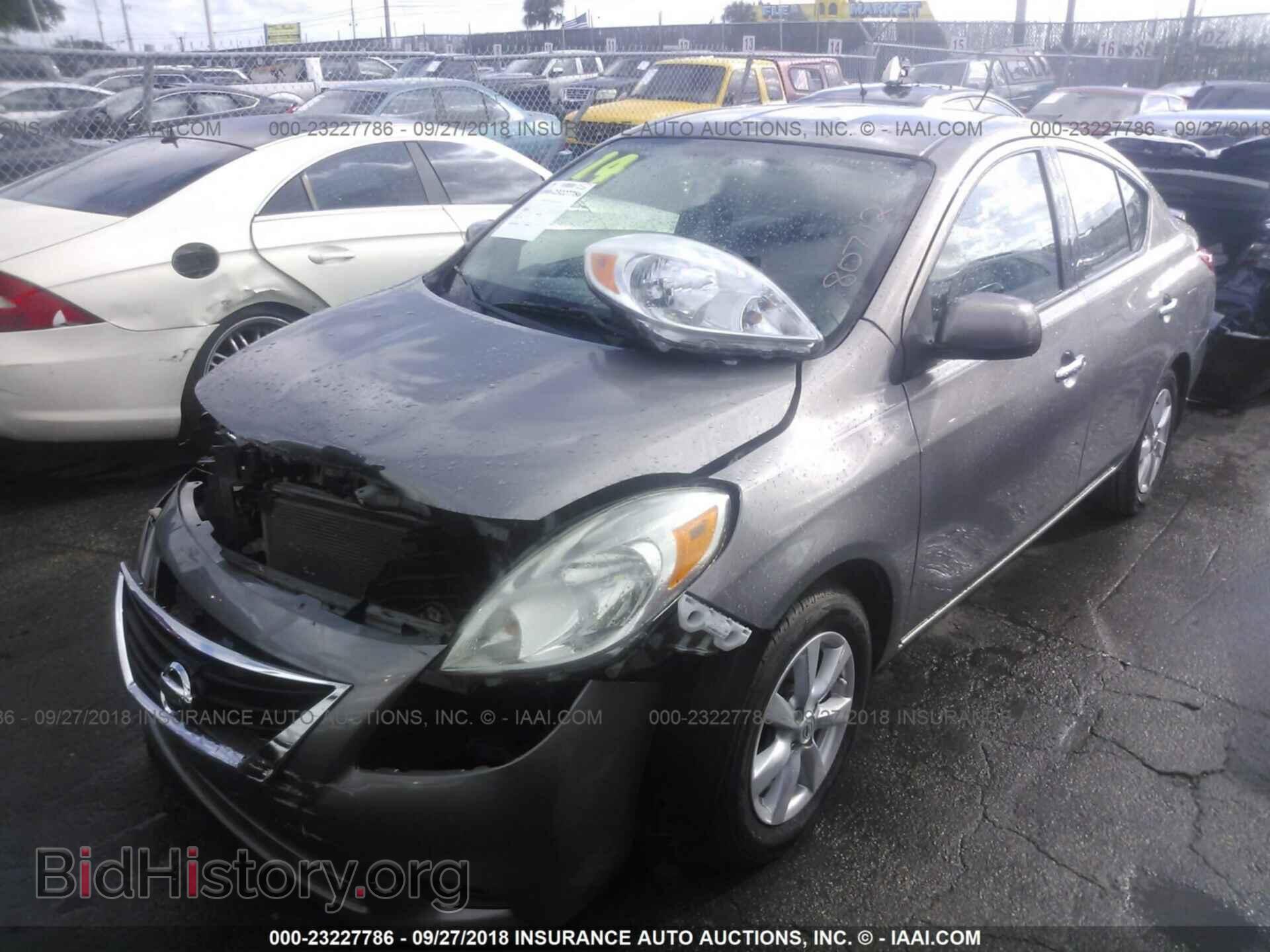 2014 Nissan Versa - VIN: 3N1CN7AP1EL807126 - Photo 2