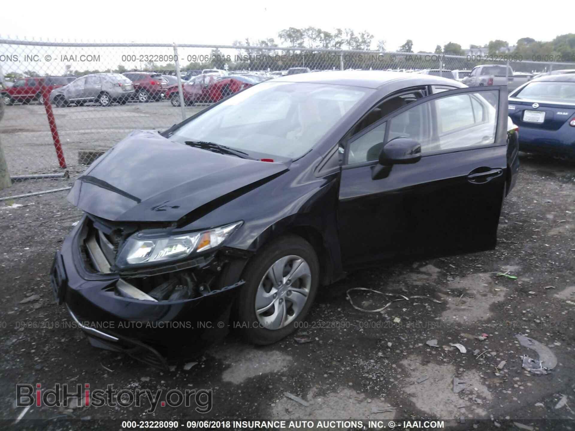 2013 Honda Civic - VIN: 19XFB2F54DE209354 - Photo 2