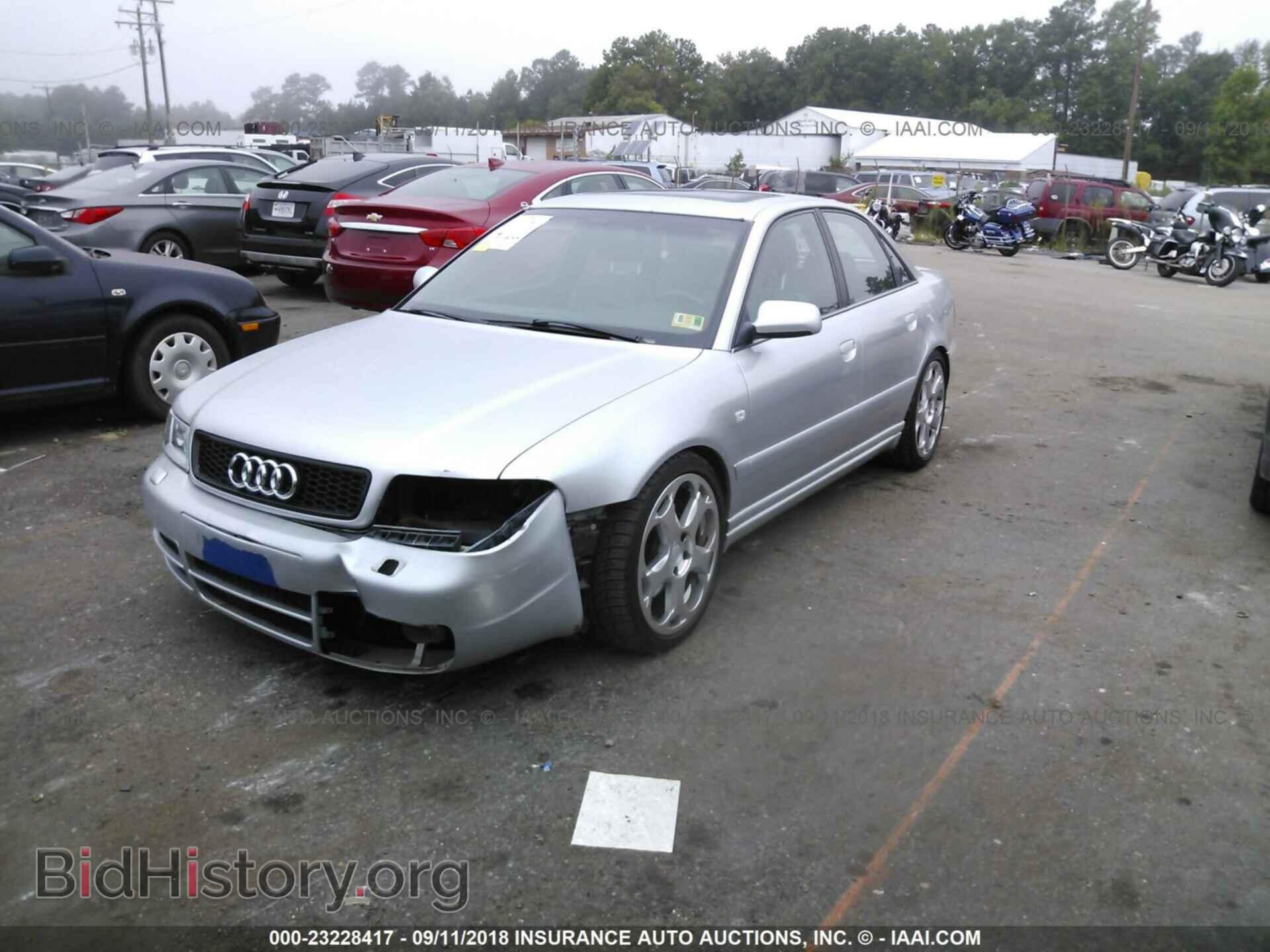 2000 AUDI S4 - VIN: WAUDD68D1YA078869 - Фото 2
