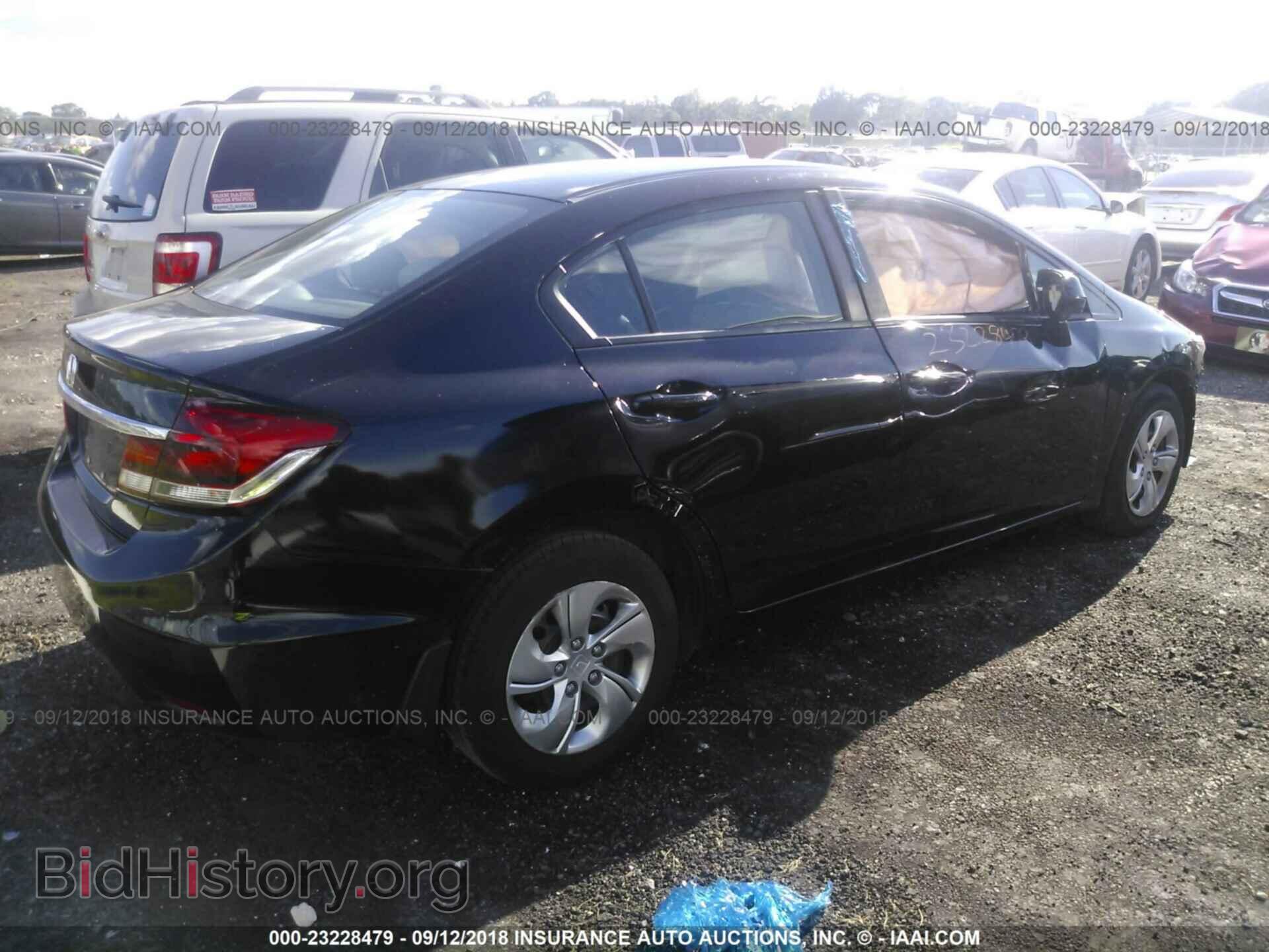 2013 Honda Civic - VIN: 2HGFB2F55DH508390 - Фото 4