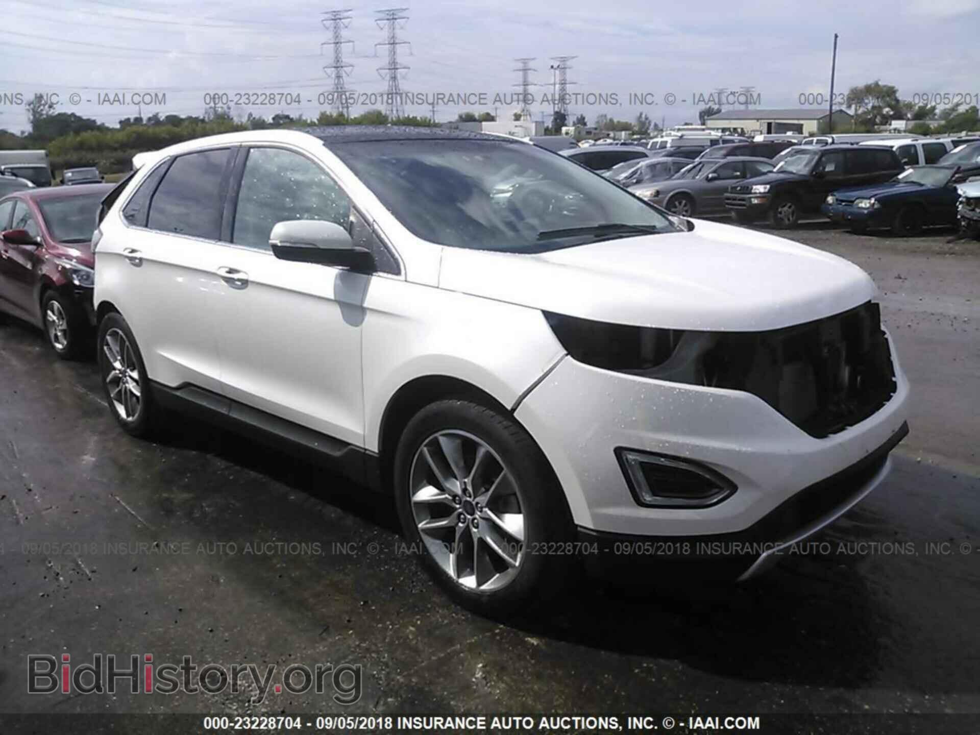 Фотография 2FMTK3K87FBB38214 - Ford Edge 2015