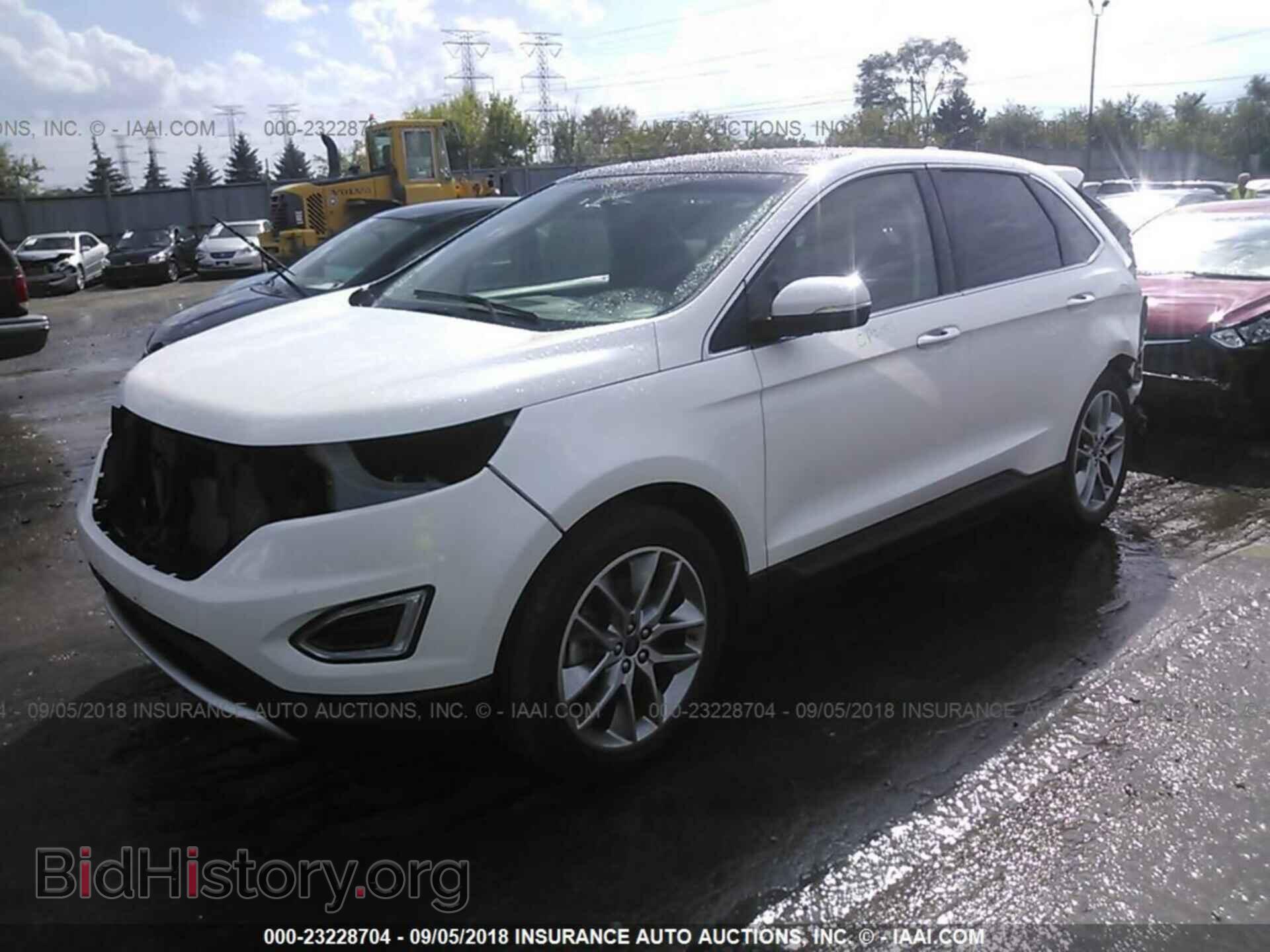 2015 Ford Edge - VIN: 2FMTK3K87FBB38214 - Фото 2