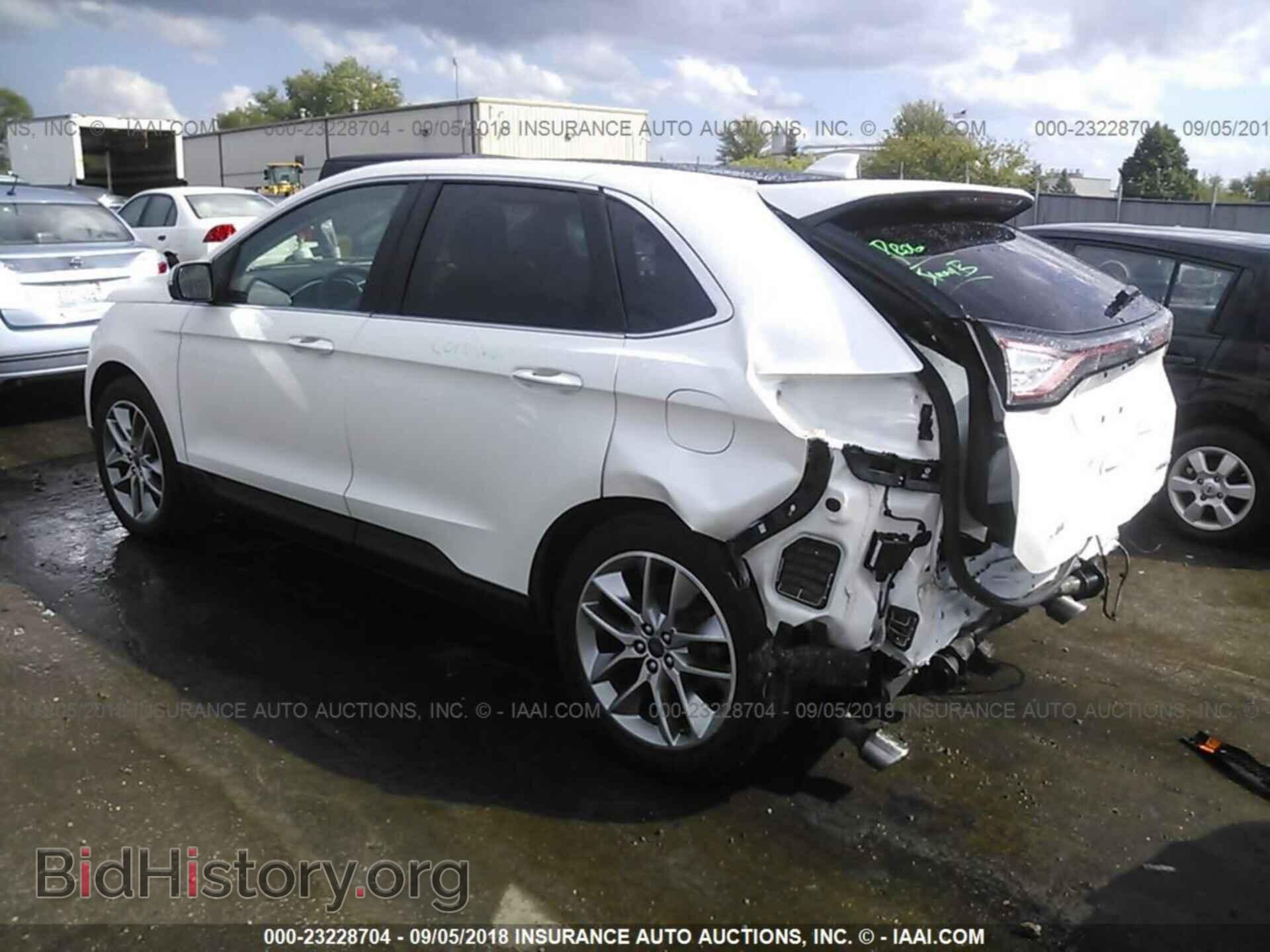 2015 Ford Edge - VIN: 2FMTK3K87FBB38214 - Фото 3
