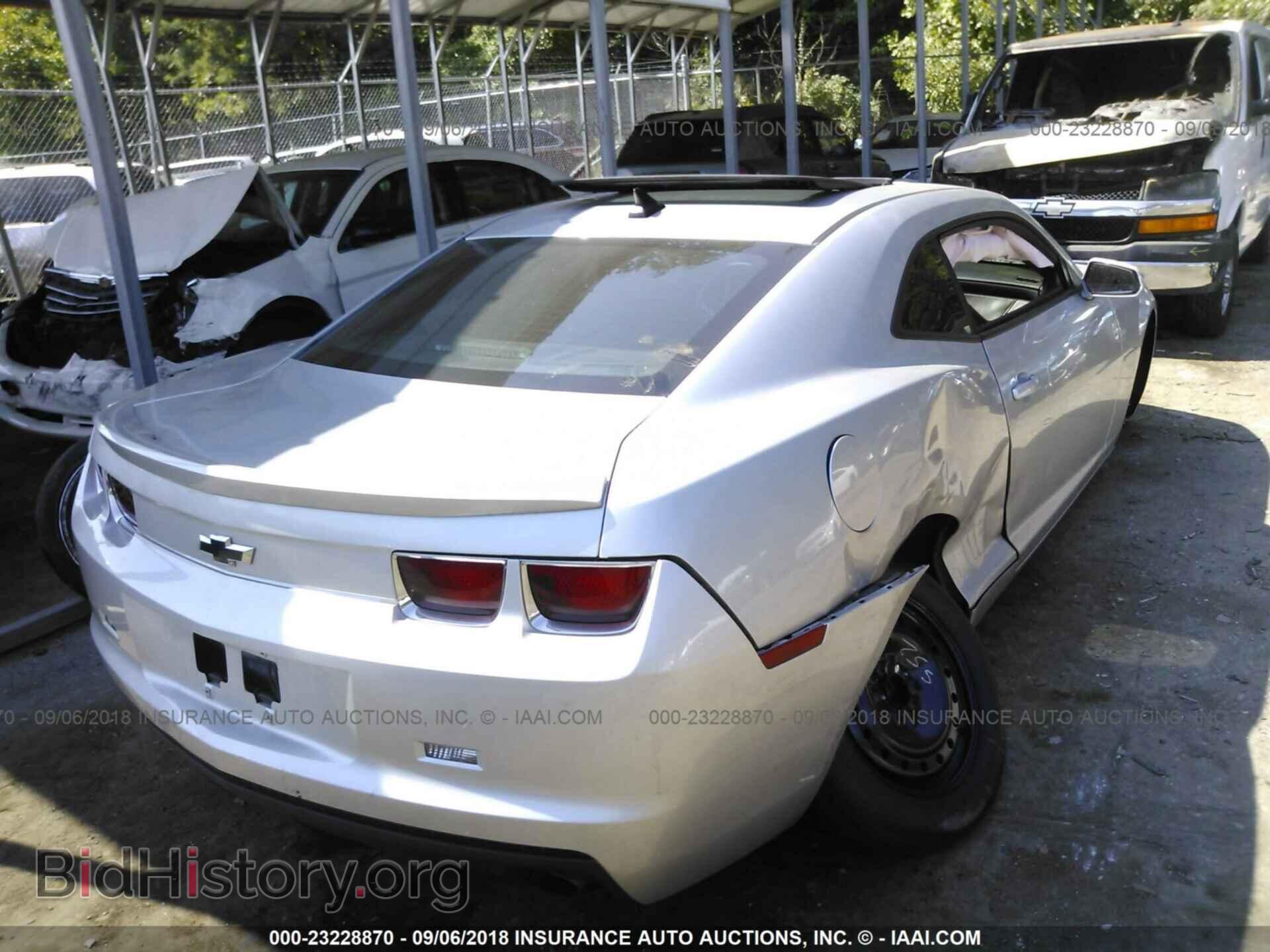 2012 Chevrolet Camaro - VIN: 2G1FB1E3XC9123093 - Фото 4
