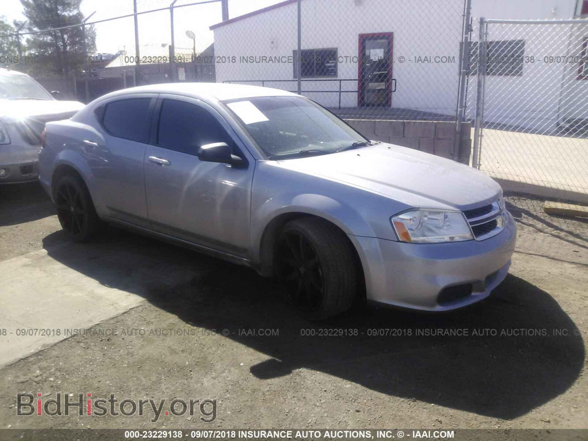 Фотография 1C3CDZAB1DN652094 - Dodge Avenger 2013