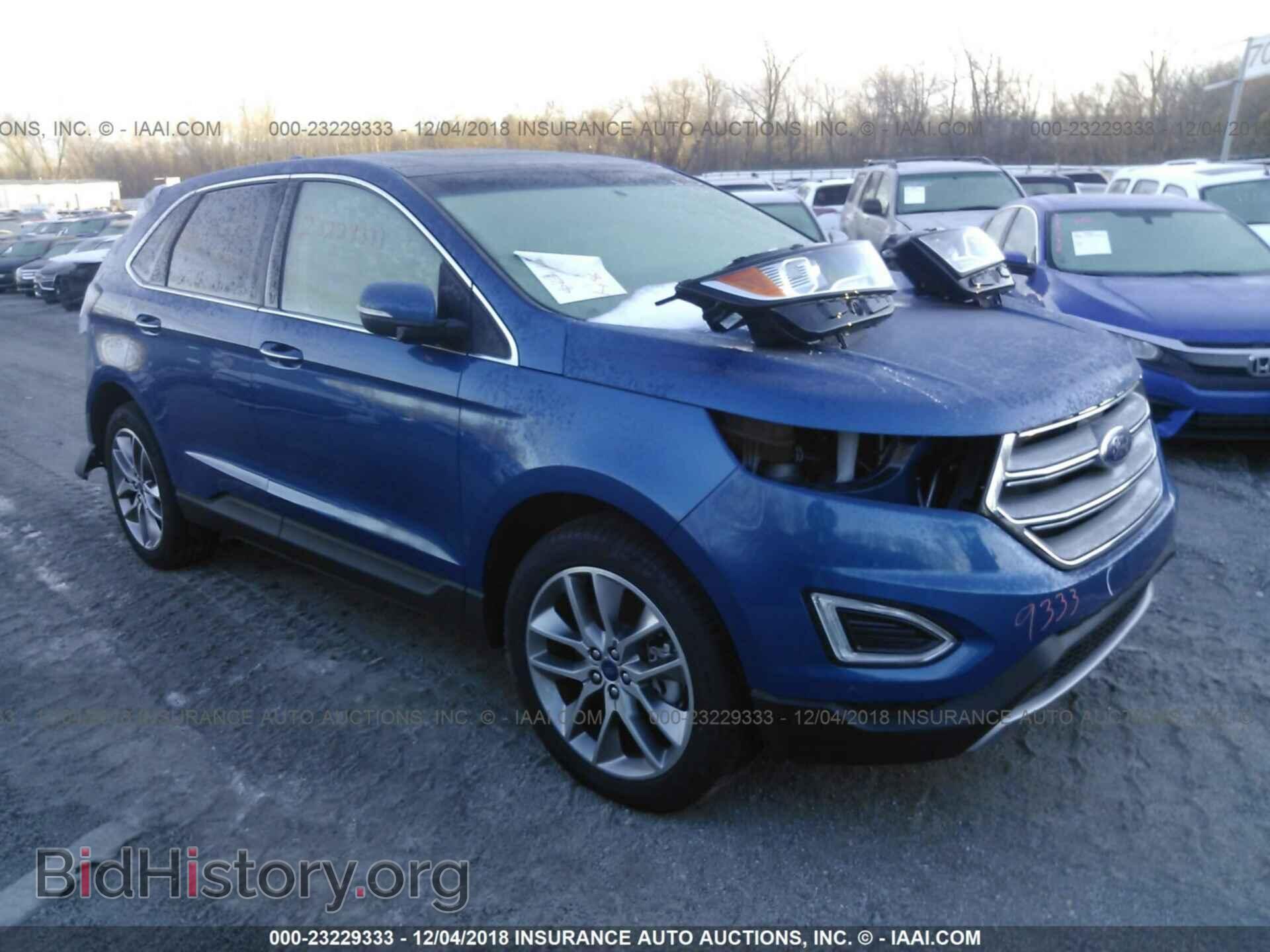 Фотография 2FMPK4K80JBB37776 - Ford Edge 2018