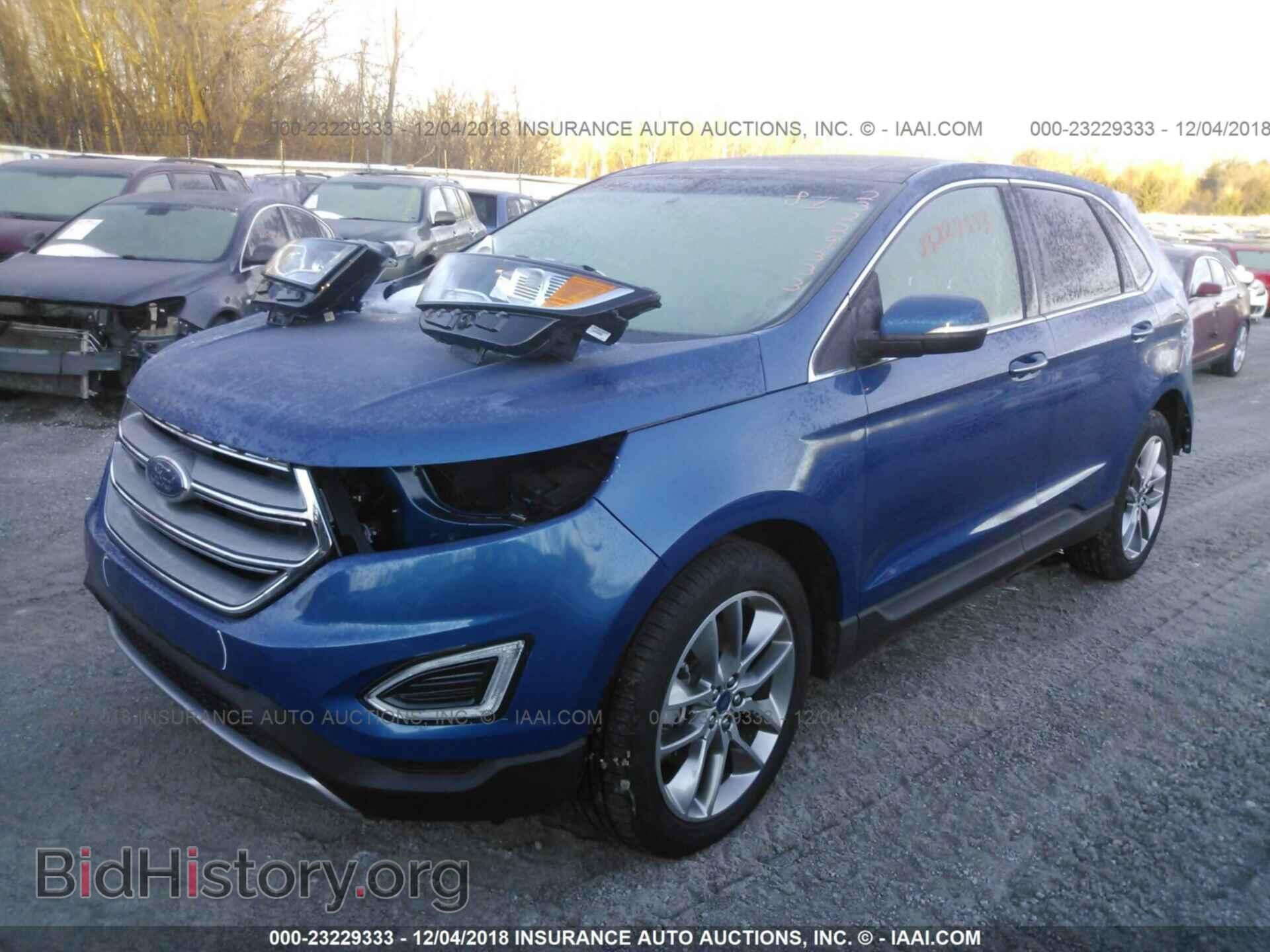 2018 Ford Edge - VIN: 2FMPK4K80JBB37776 - Фото 2