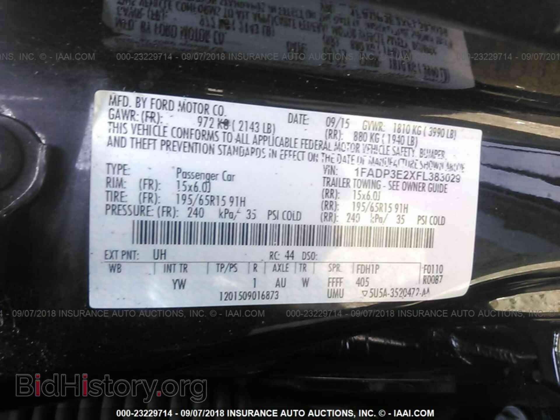 2015 Ford Focus - VIN: 1FADP3E2XFL383029 - Photo 9