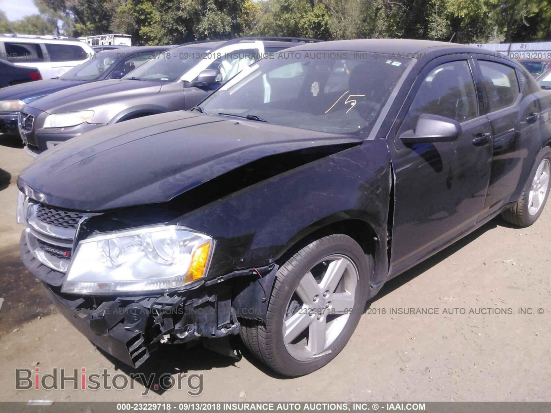 2013 Dodge Avenger - VIN: 1C3CDZABXDN708016 - Фото 2