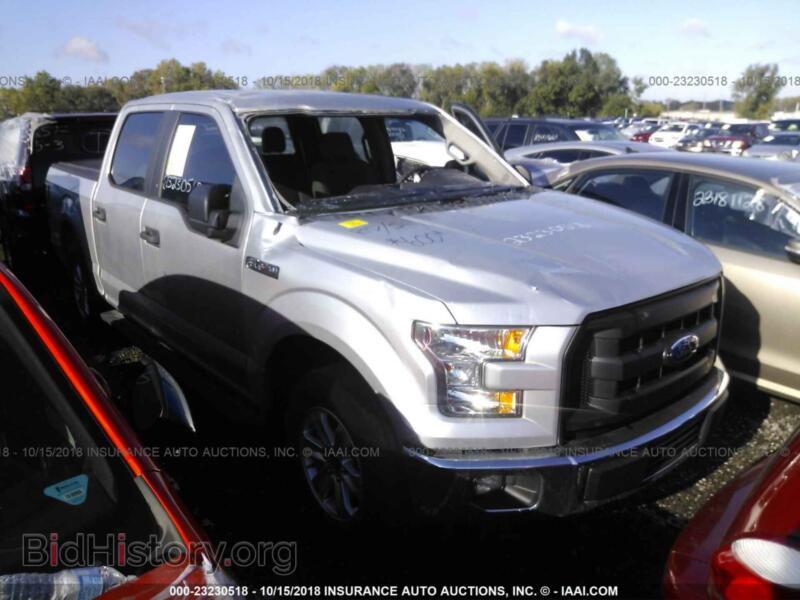 2015 Ford F150 (VIN 1FTEW1CF3FFC45357) — фото 1 из 10, IAAI, повреждение: ураган