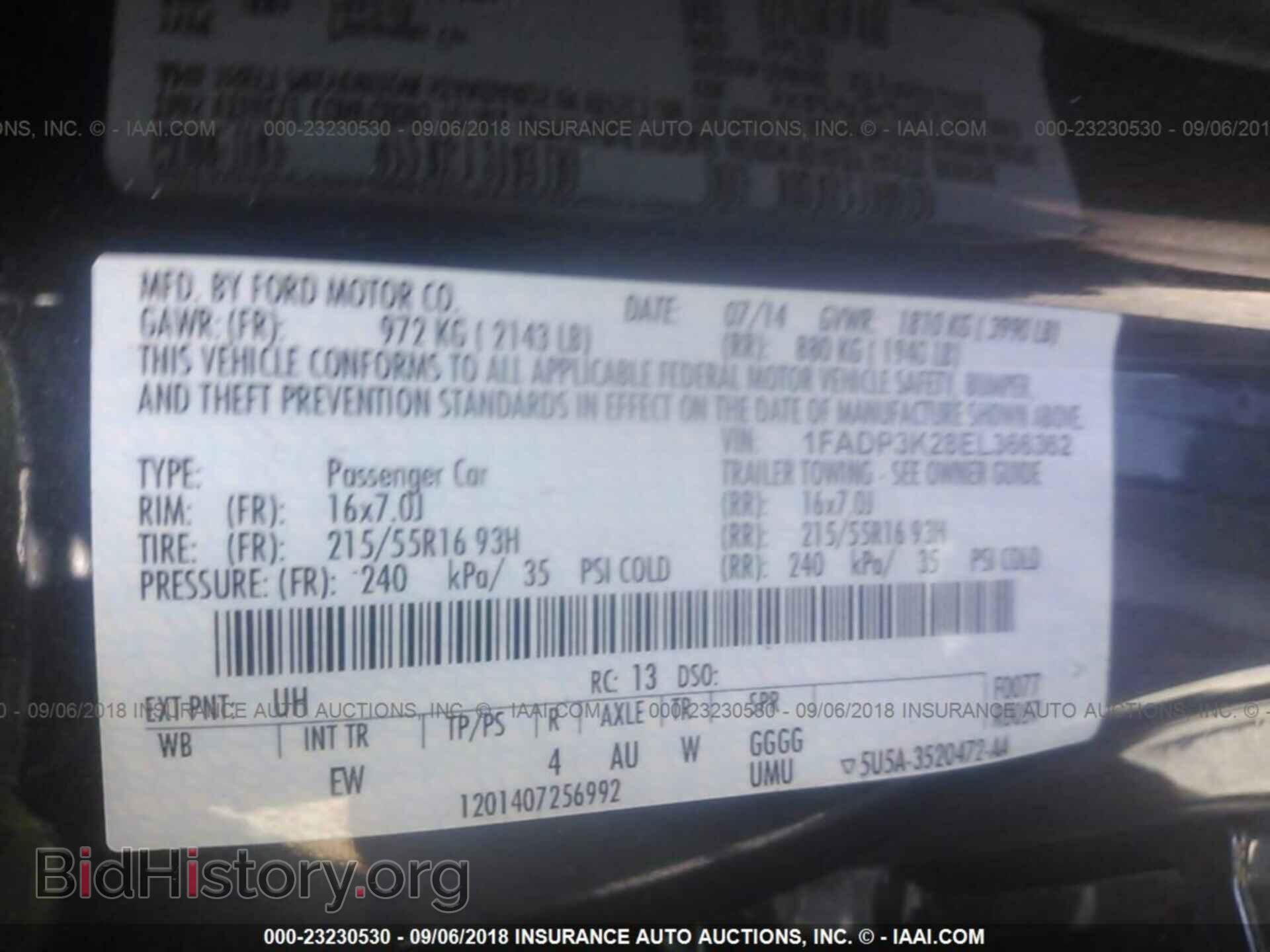 2014 Ford Focus - VIN: 1FADP3K28EL366362 - Photo 9