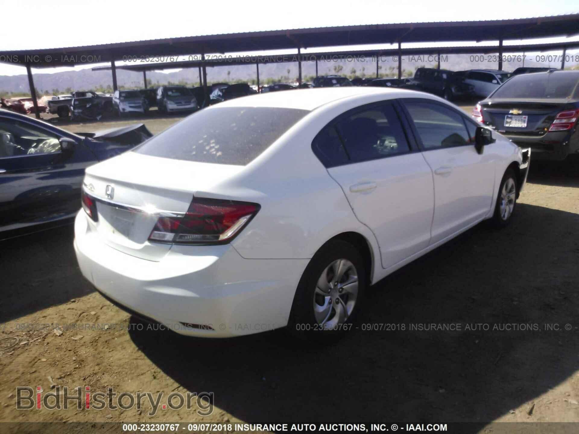 2013 Honda Civic - VIN: 19XFB2F52DE064346 - Фото 4