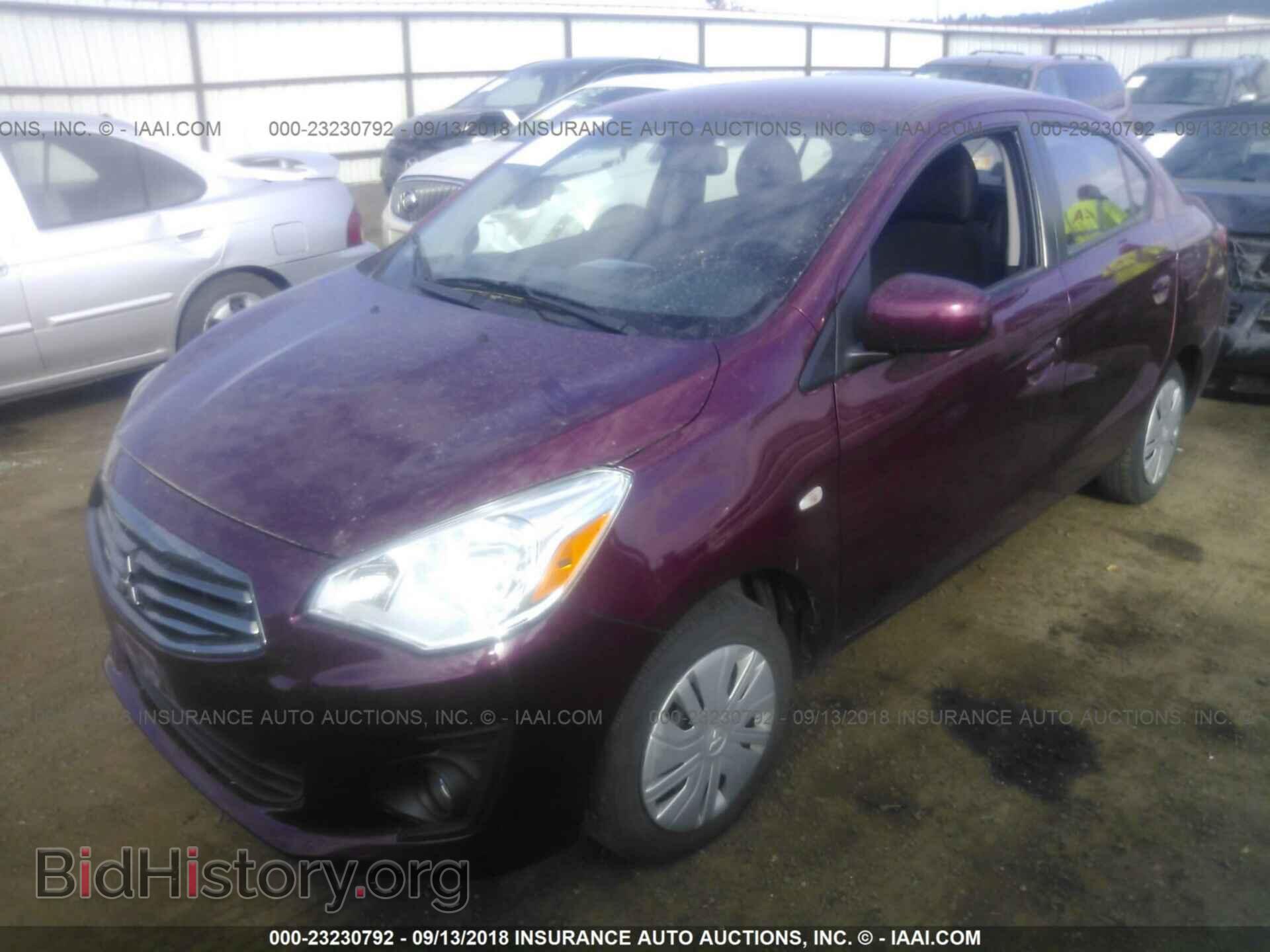 2017 Mitsubishi Mirage - VIN: ML32F3FJ6HHF13751 - Photo 2