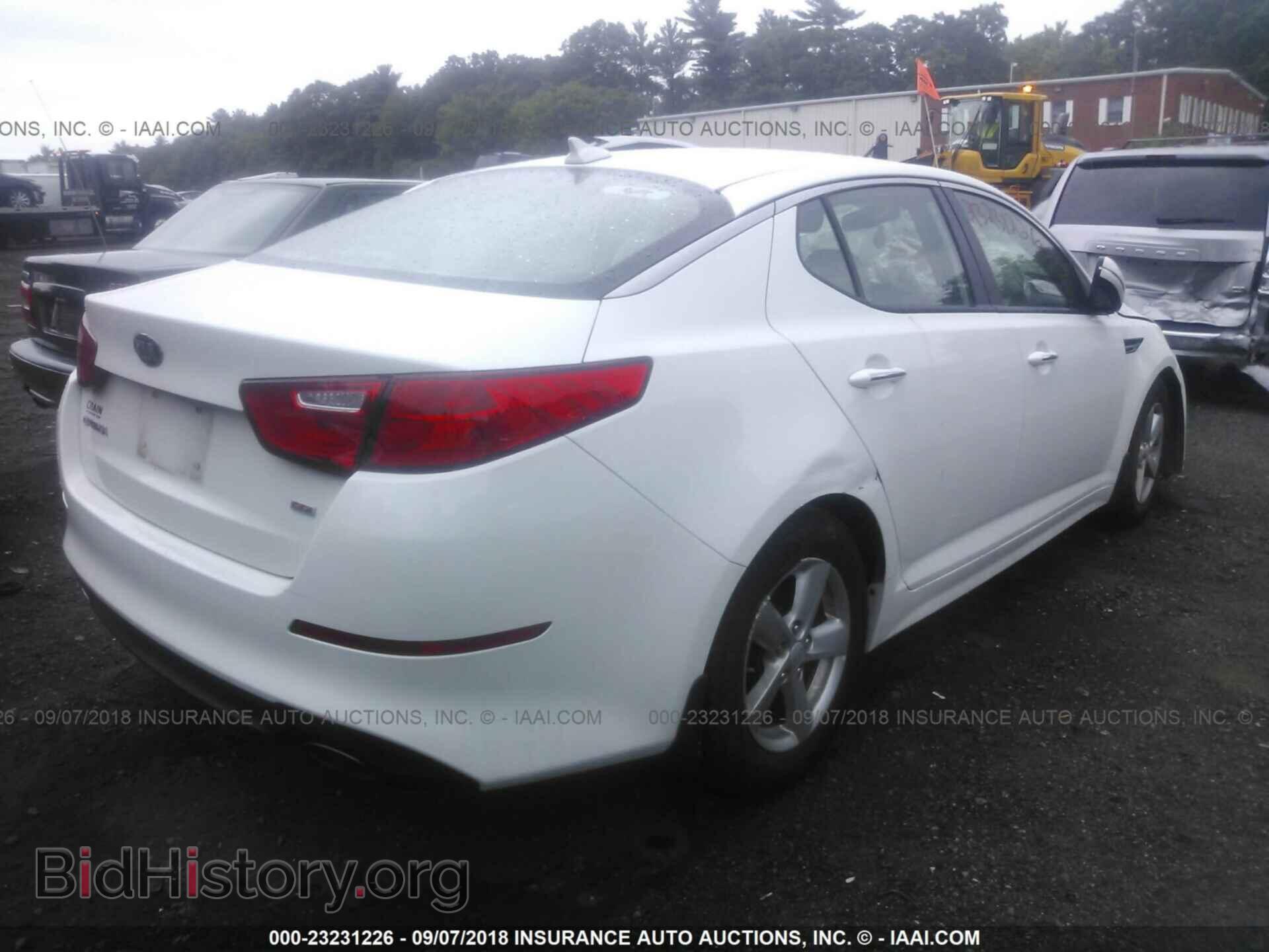 2015 Kia Optima - VIN: 5XXGM4A70FG495457 - Фото 4