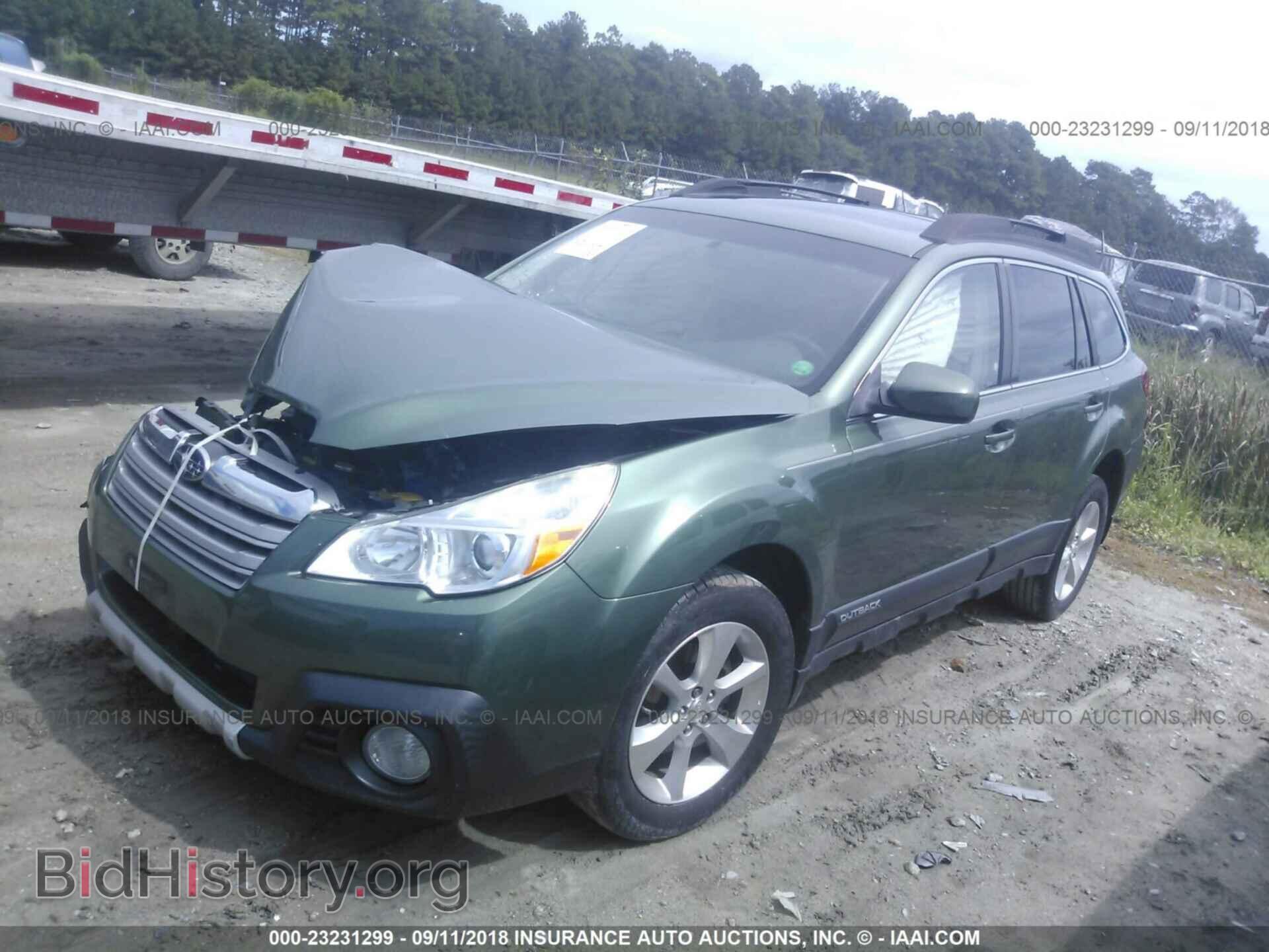 2014 SUBARU OUTBACK - VIN: 4S4BRBLC5E3209767 - Фото 2