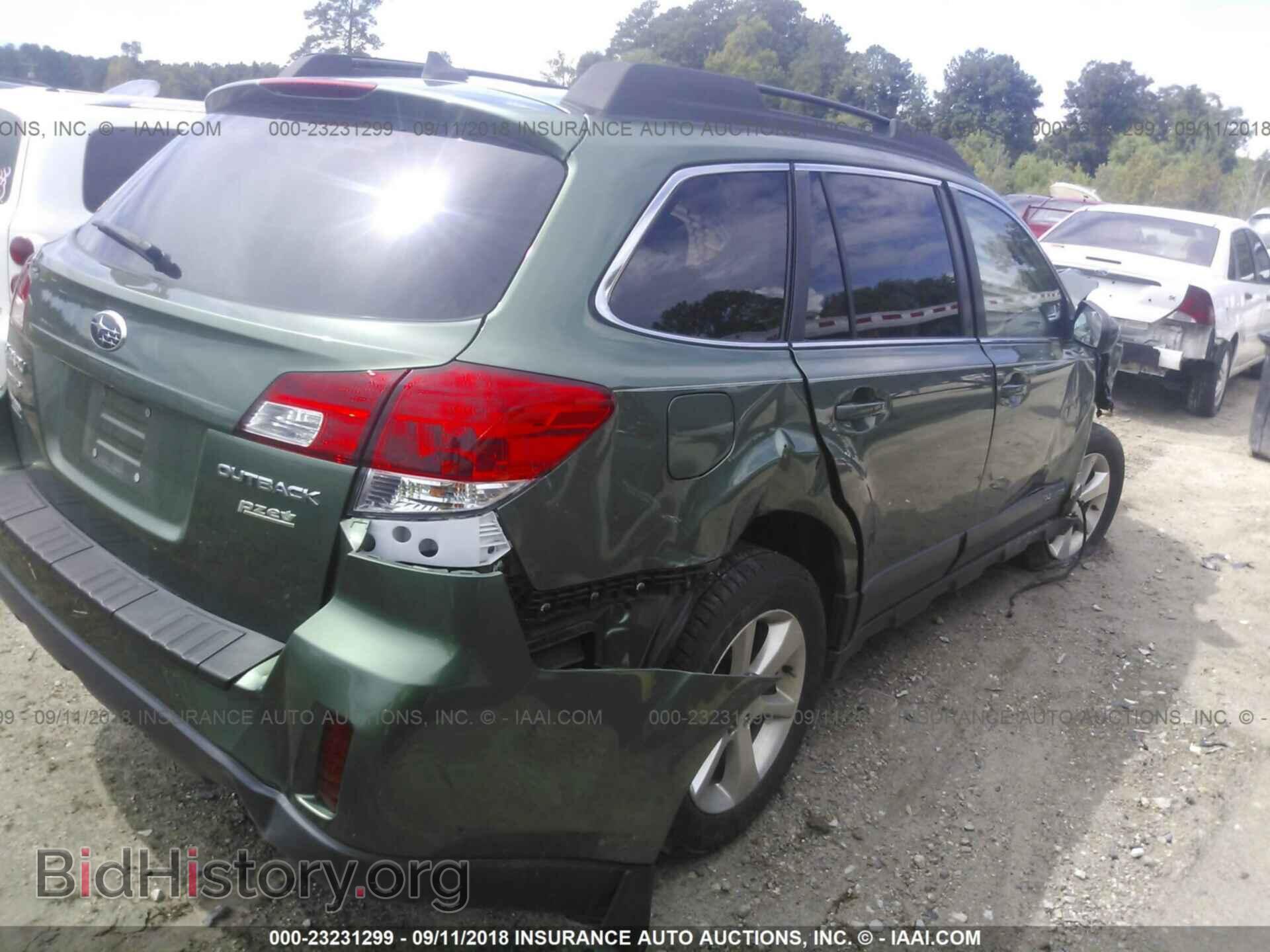 2014 SUBARU OUTBACK - VIN: 4S4BRBLC5E3209767 - Фото 4