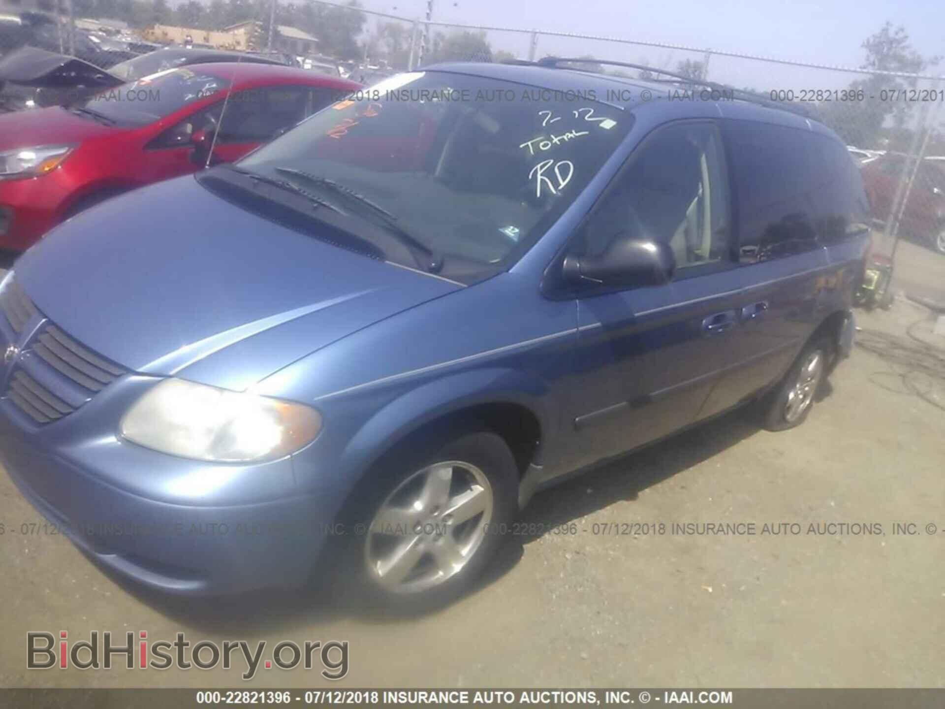 2007 DODGE CARAVAN - VIN: 1D4GP45R37B161369 - Фото 2