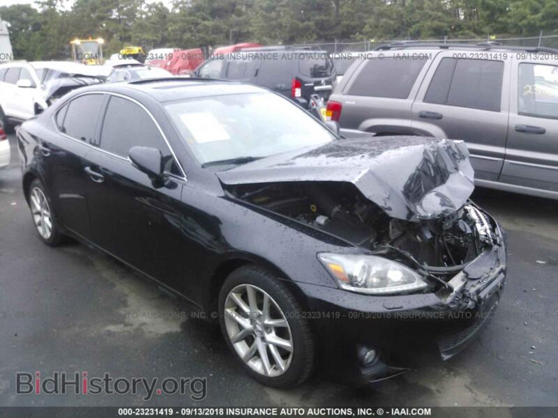 2012 Lexus IS (VIN JTHCE5C22C5002864) — photo 1 of 10, IAAI, damage: front end