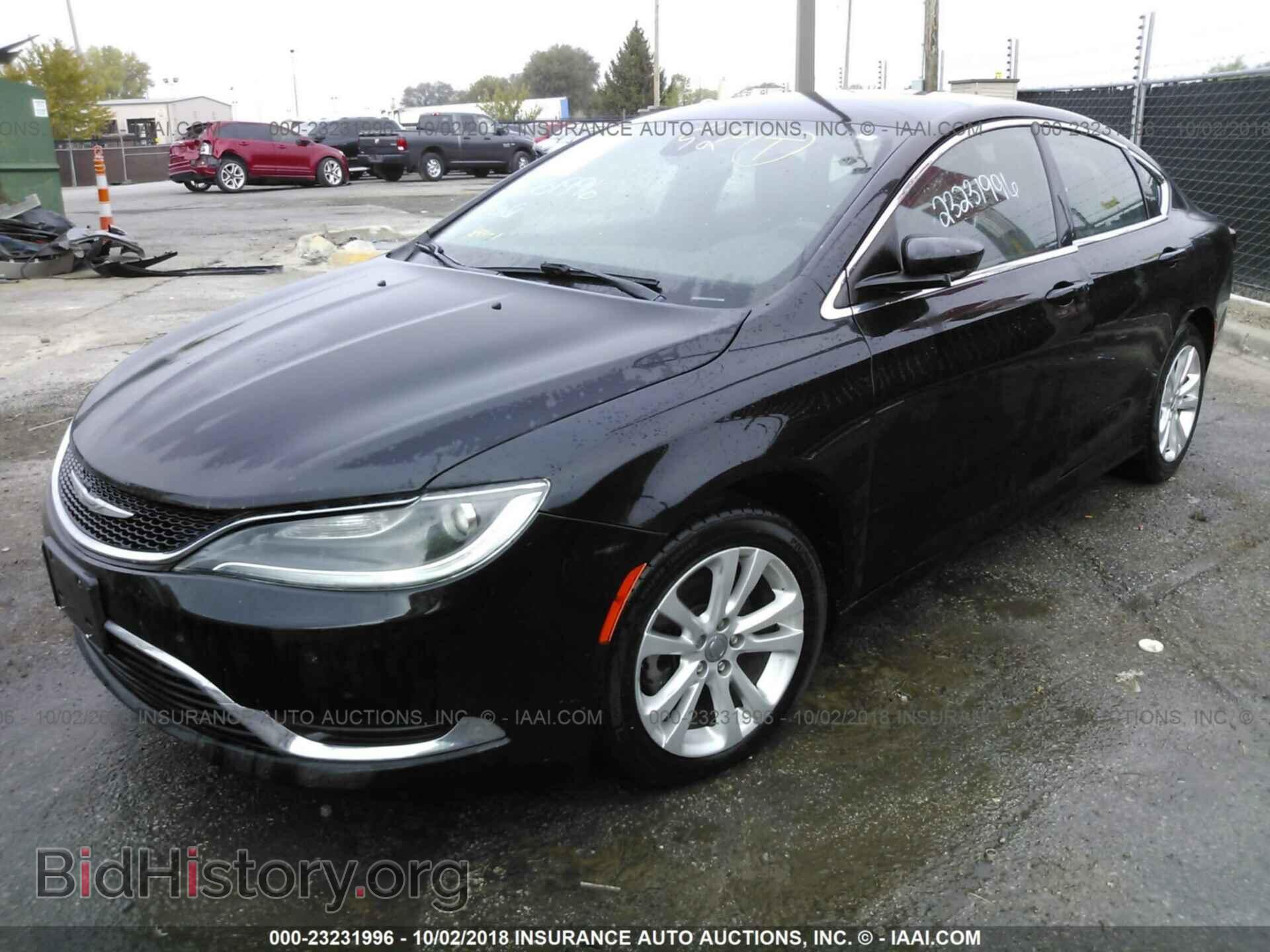 2015 Chrysler 200 - VIN: 1C3CCCAB9FN723917 - Photo 2