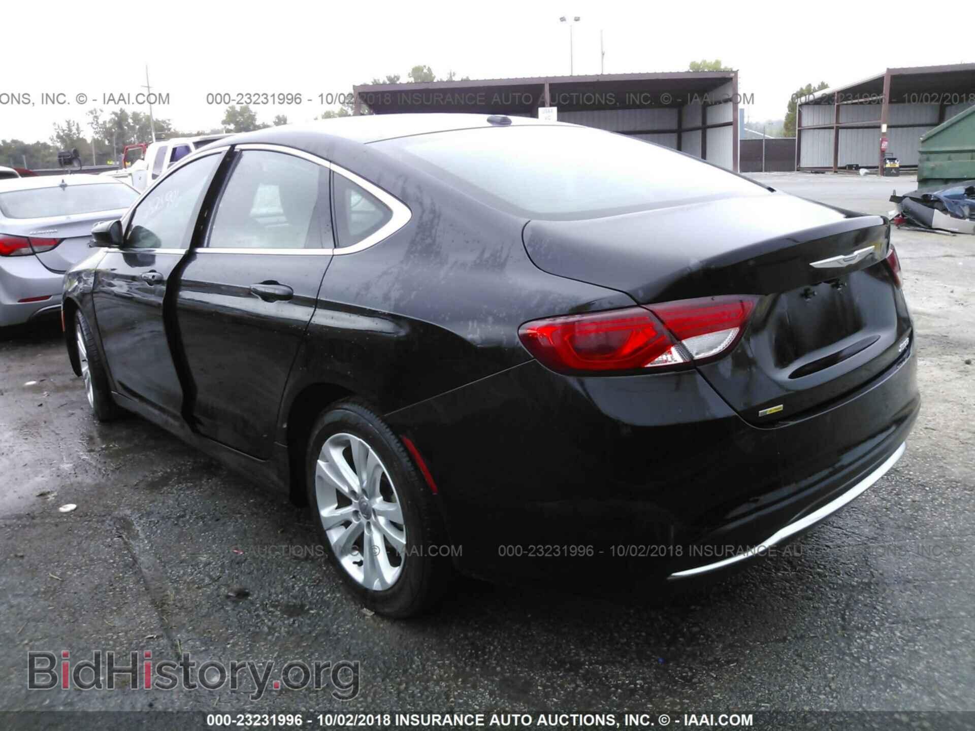 2015 Chrysler 200 - VIN: 1C3CCCAB9FN723917 - Photo 3