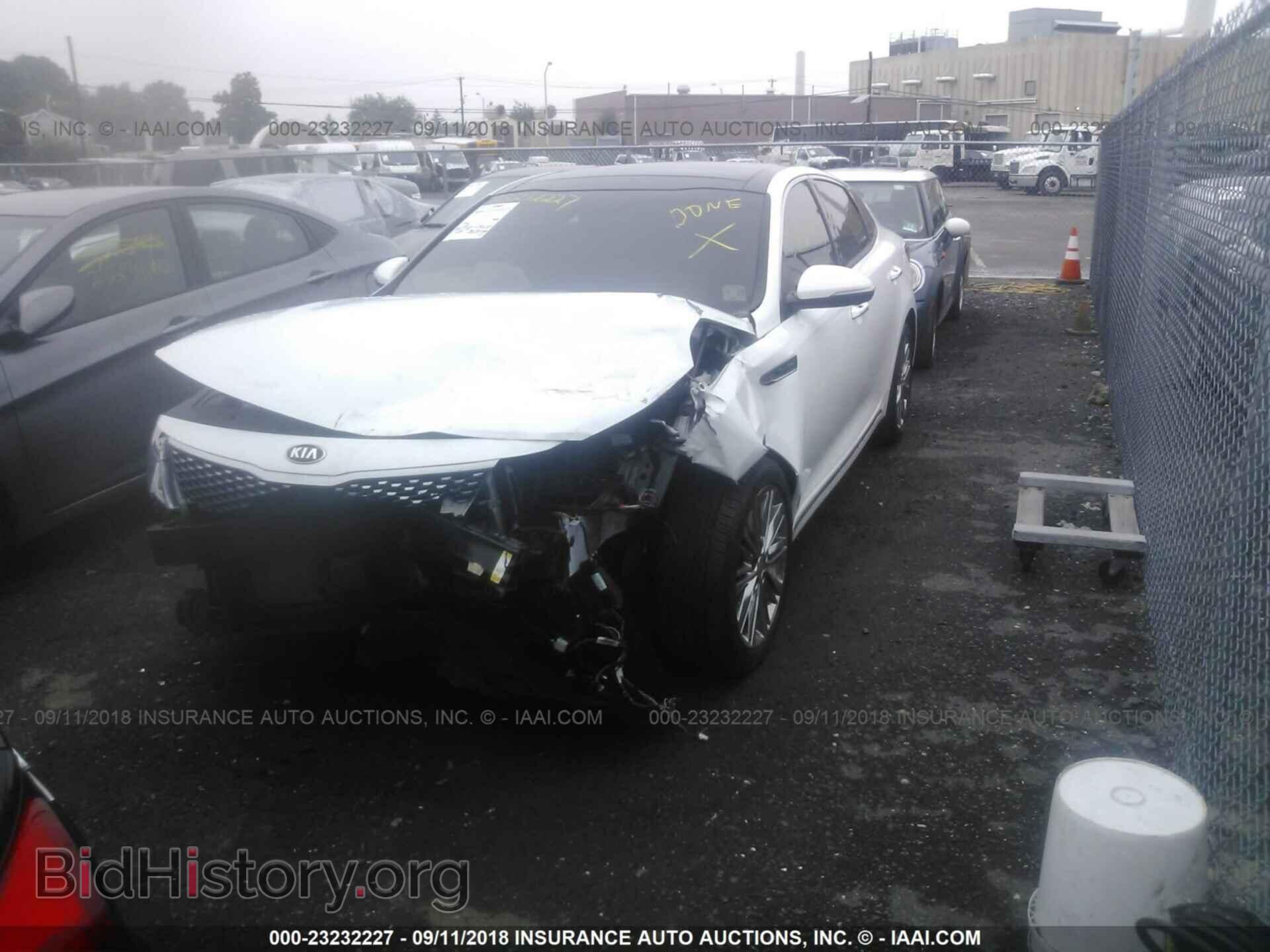 2016 Kia Optima - VIN: 5XXGV4L2XGG113029 - Фото 2