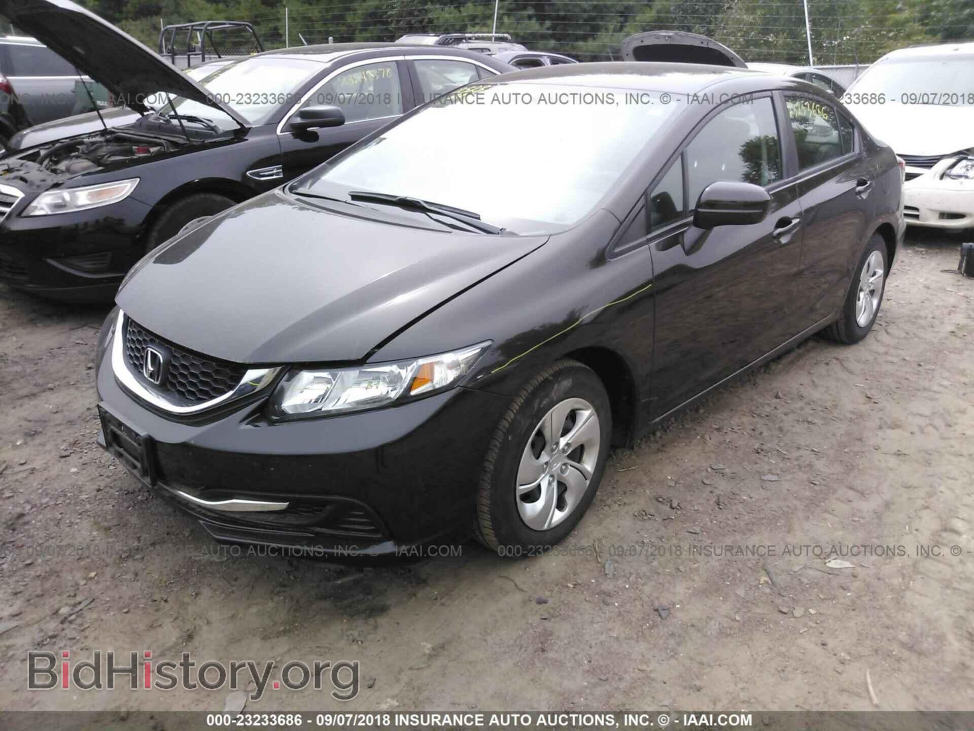 2014 Honda Civic - VIN: 2HGFB2F55EH534652 - Photo 2