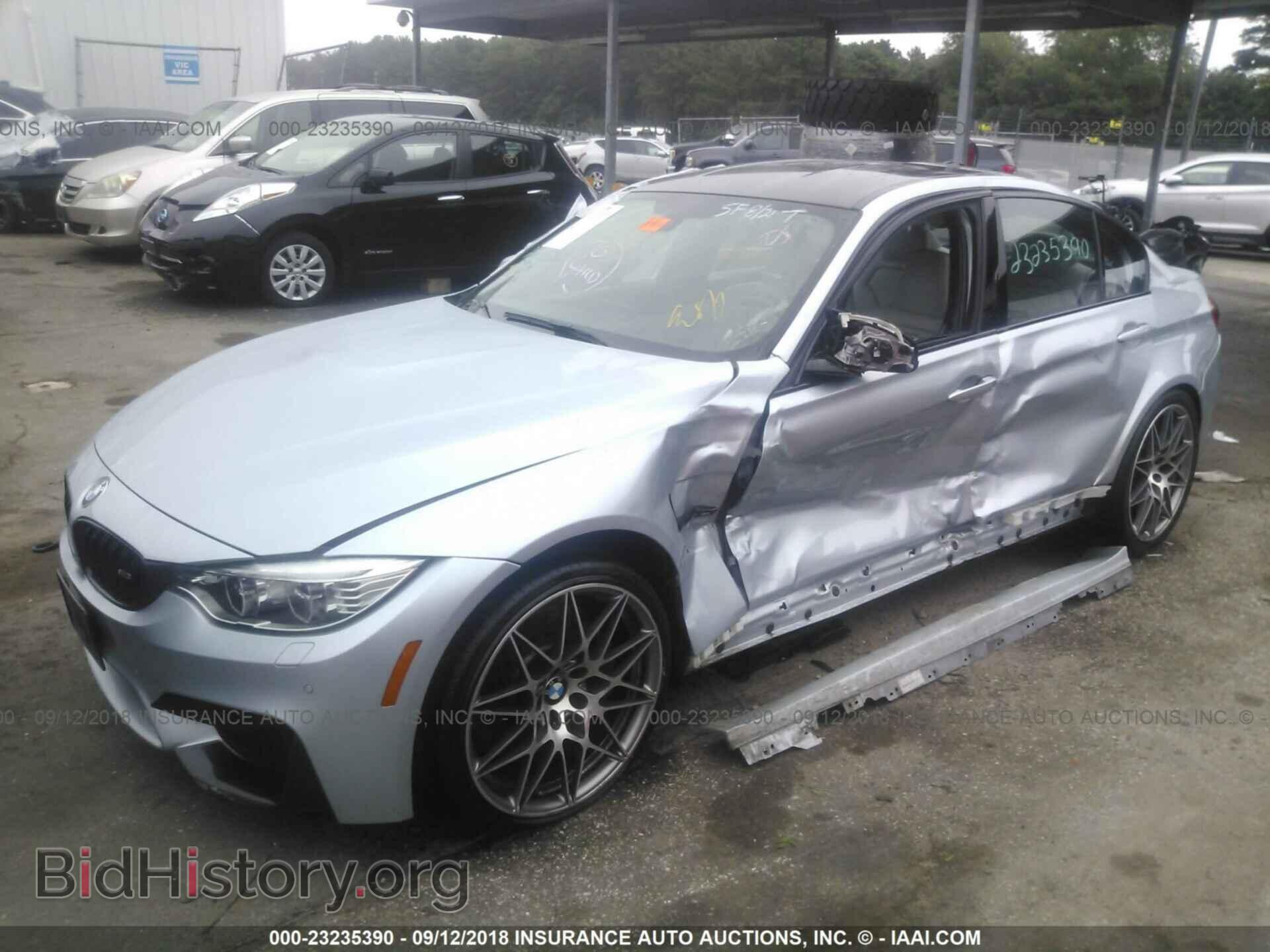 2017 Bmw M3 - VIN: WBS8M9C38H5G85523 - Фото 2