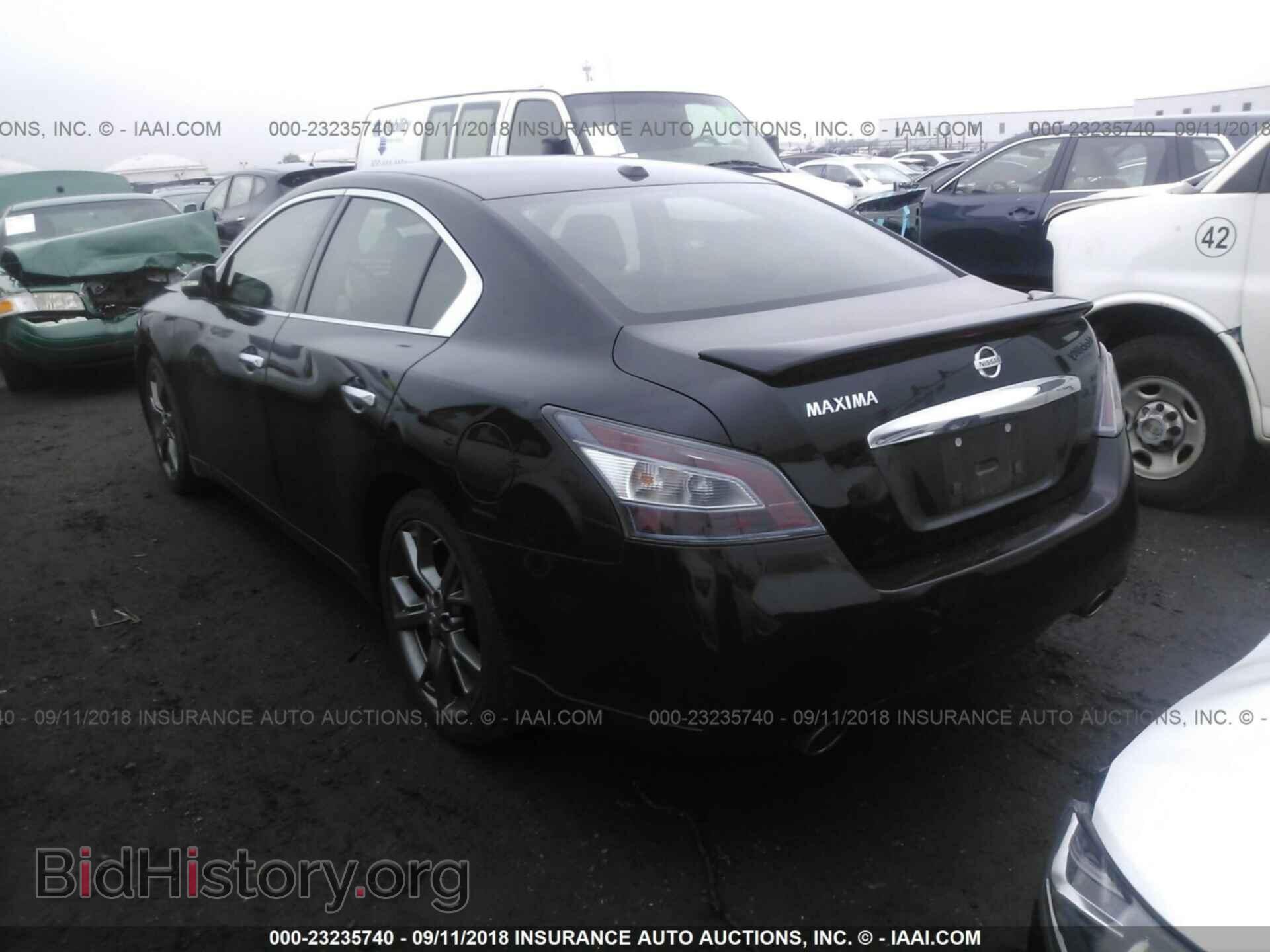 2014 Nissan Maxima - VIN: 1N4AA5AP1EC440587 - Фото 3