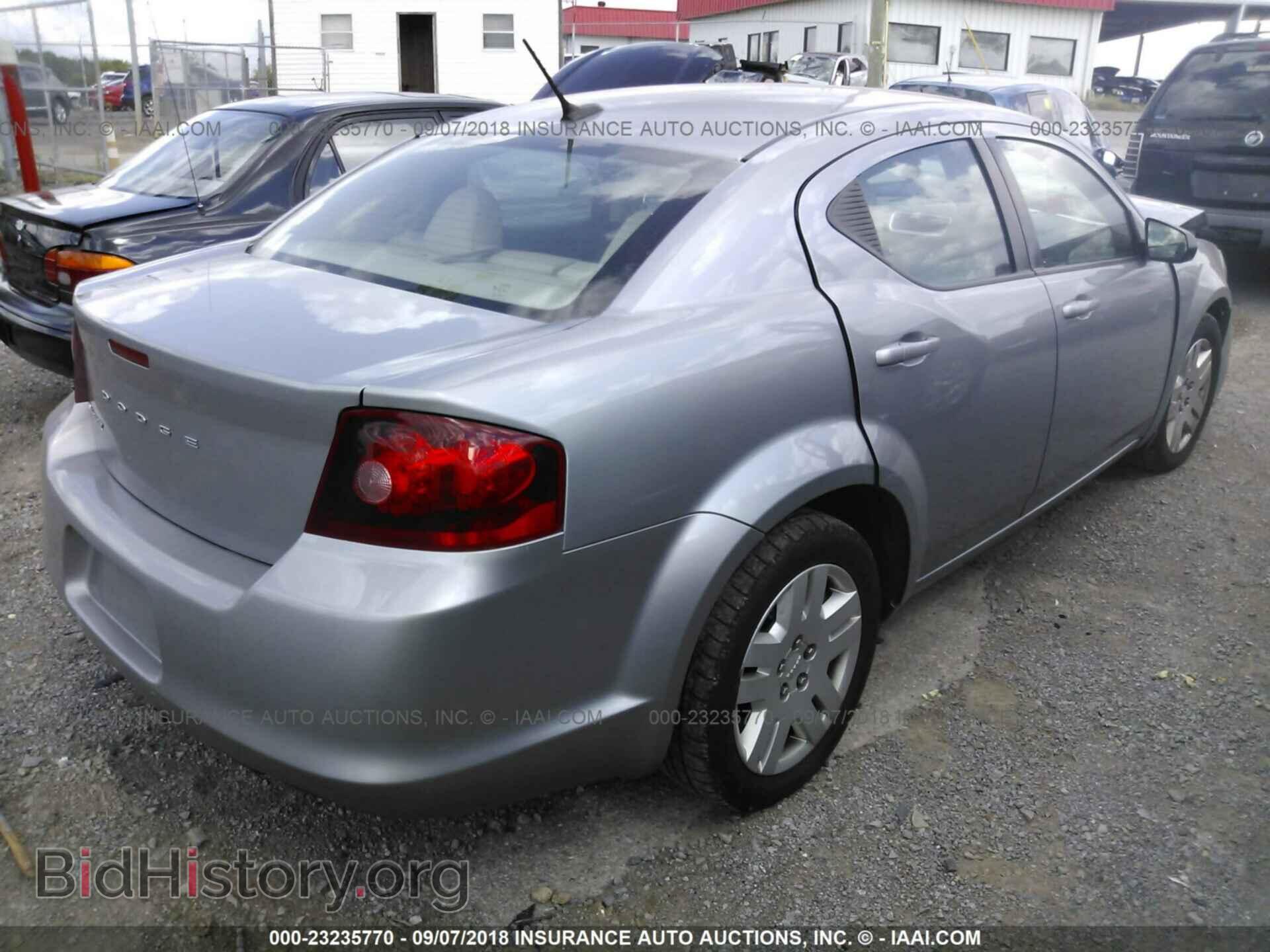 2013 Dodge Avenger - VIN: 1C3CDZAB1DN544882 - Фото 4