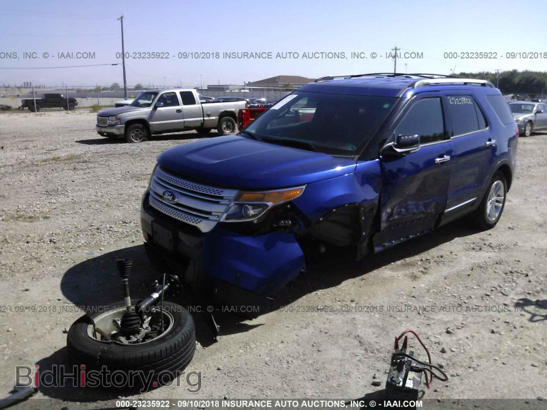 2014 Ford Explorer - VIN: 1FM5K8D85EGC33722 - Фото 2