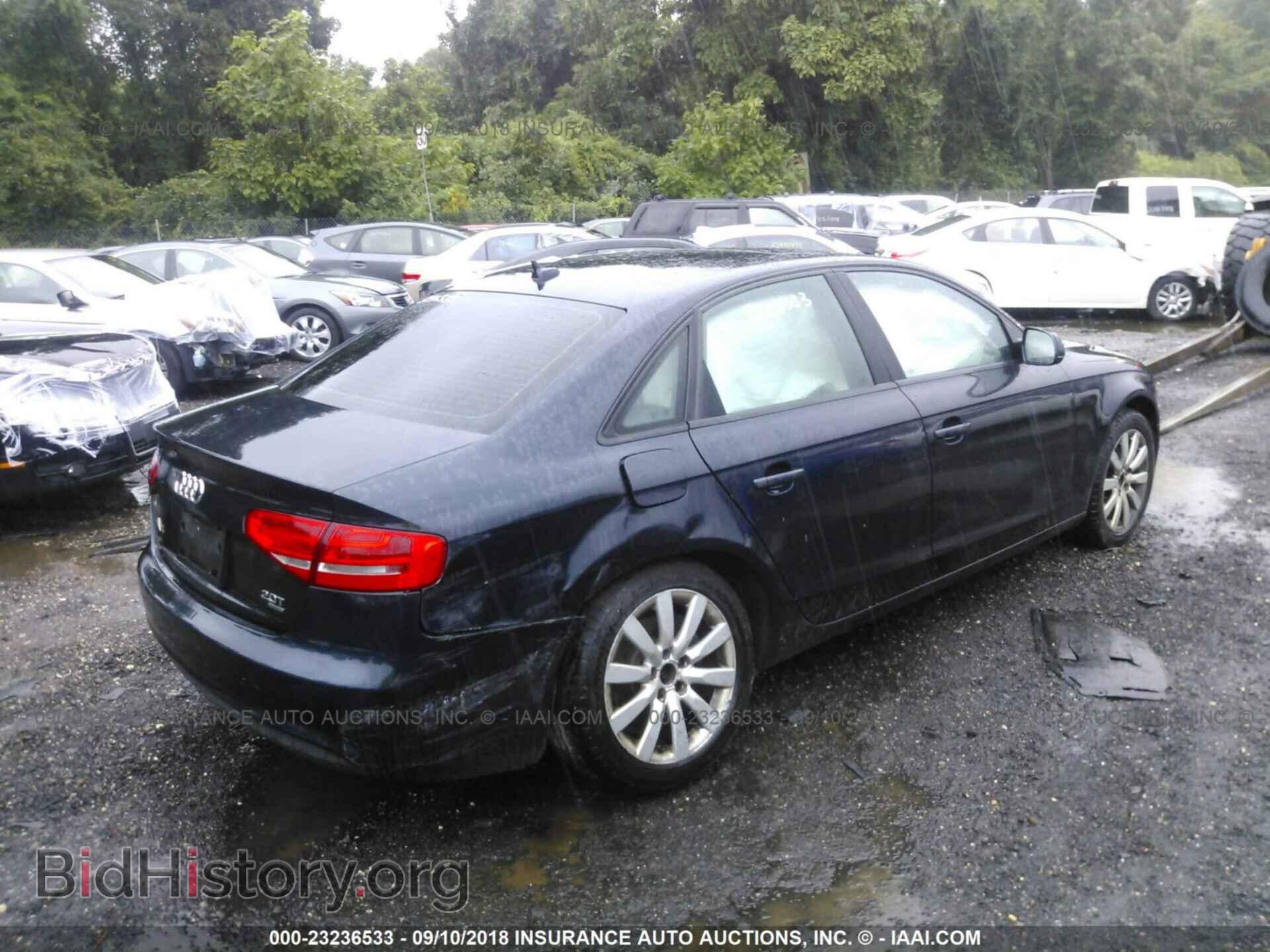 2013 Audi A4 - VIN: WAUBFAFL9DA168036 - Фото 4