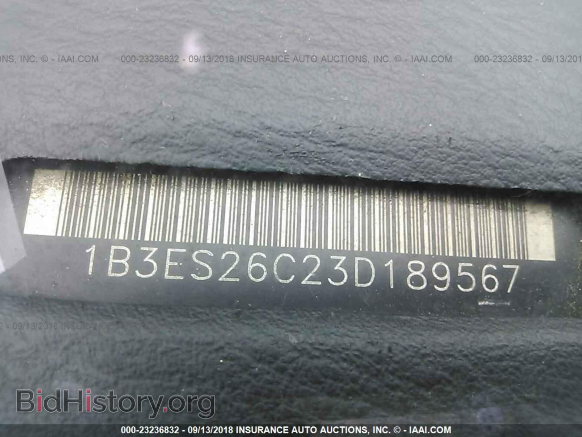 2003 DODGE NEON - VIN: 1B3ES26C23D189567 - Фото 9