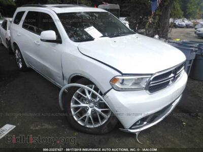 2016 Dodge DURANGO Limited, white — VIN 1C4RDJDGXGC485801, IAAI