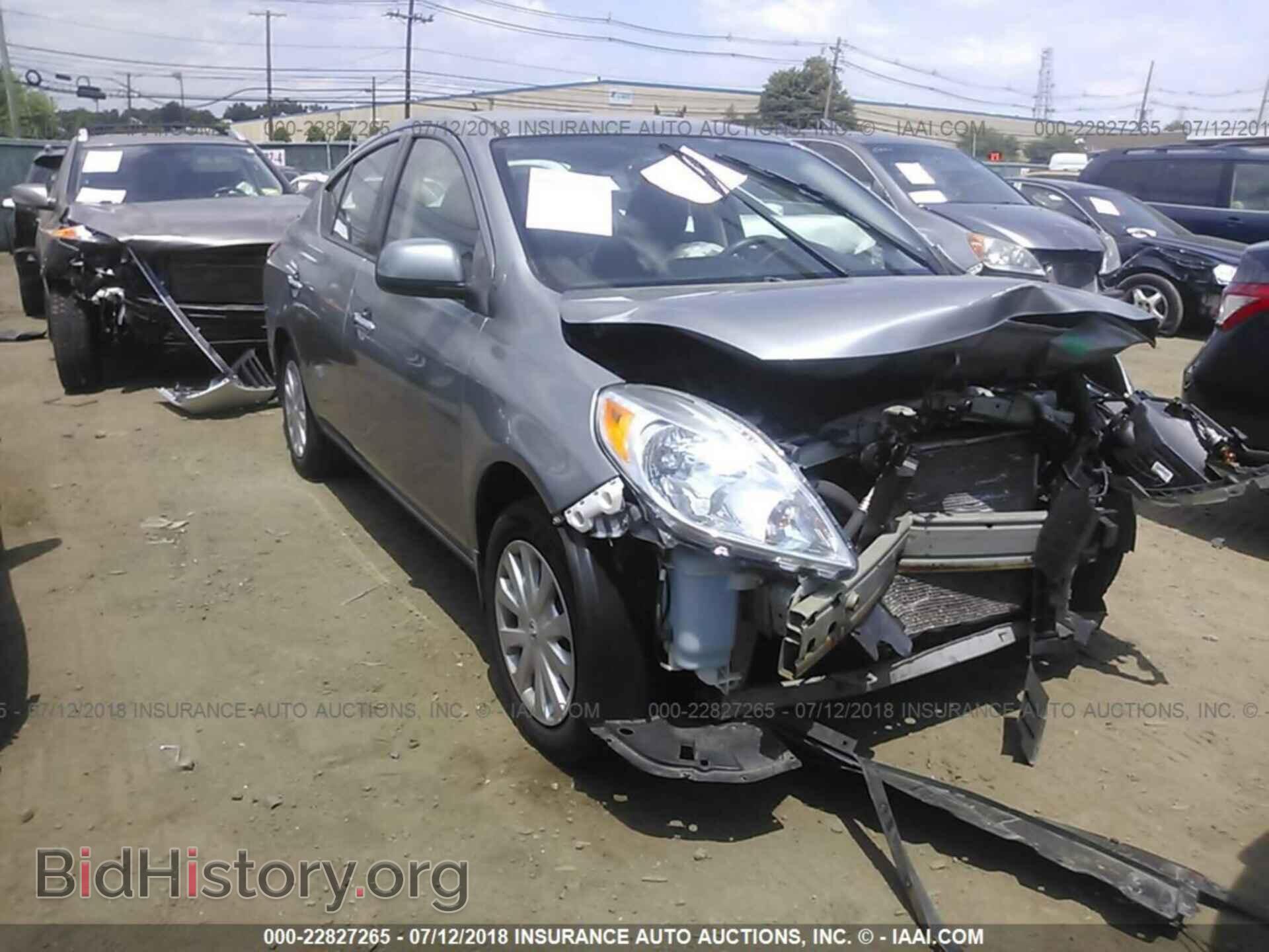 Фотография 3N1CN7APXEL814317 - NISSAN VERSA 2014
