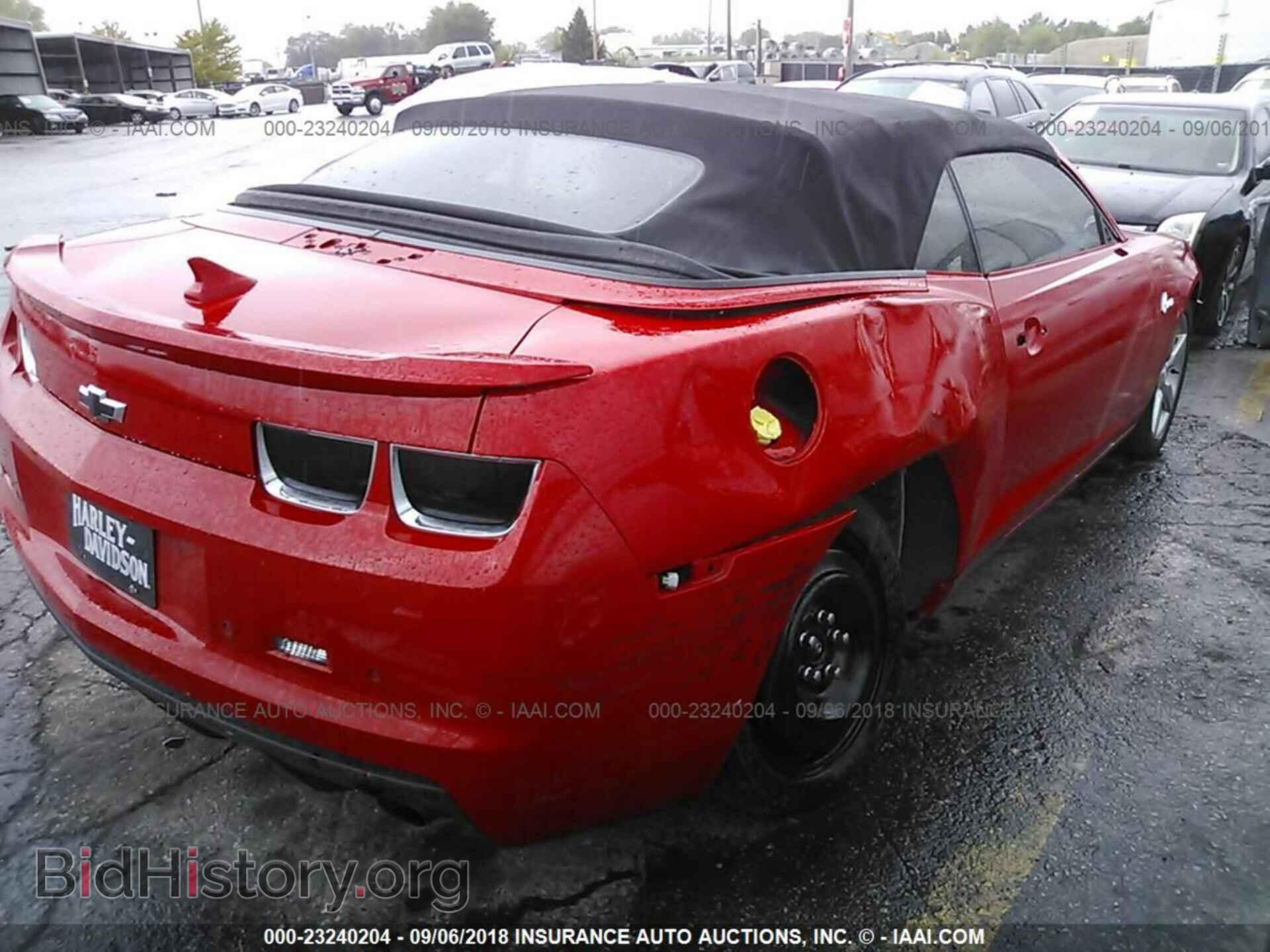2012 Chevrolet Camaro - VIN: 2G1FC3D31C9123686 - Фото 4