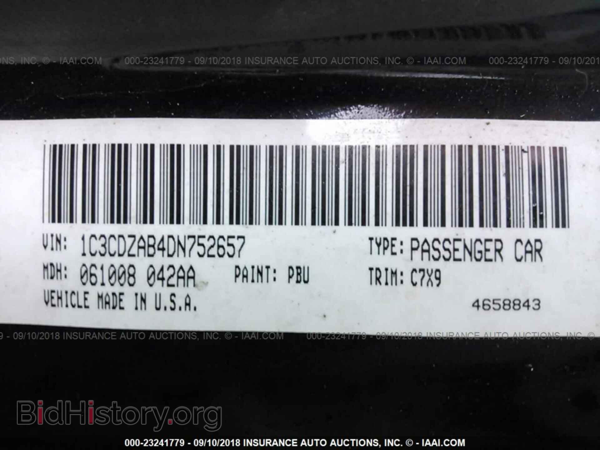 2013 Dodge Avenger - VIN: 1C3CDZAB4DN752657 - Photo 9
