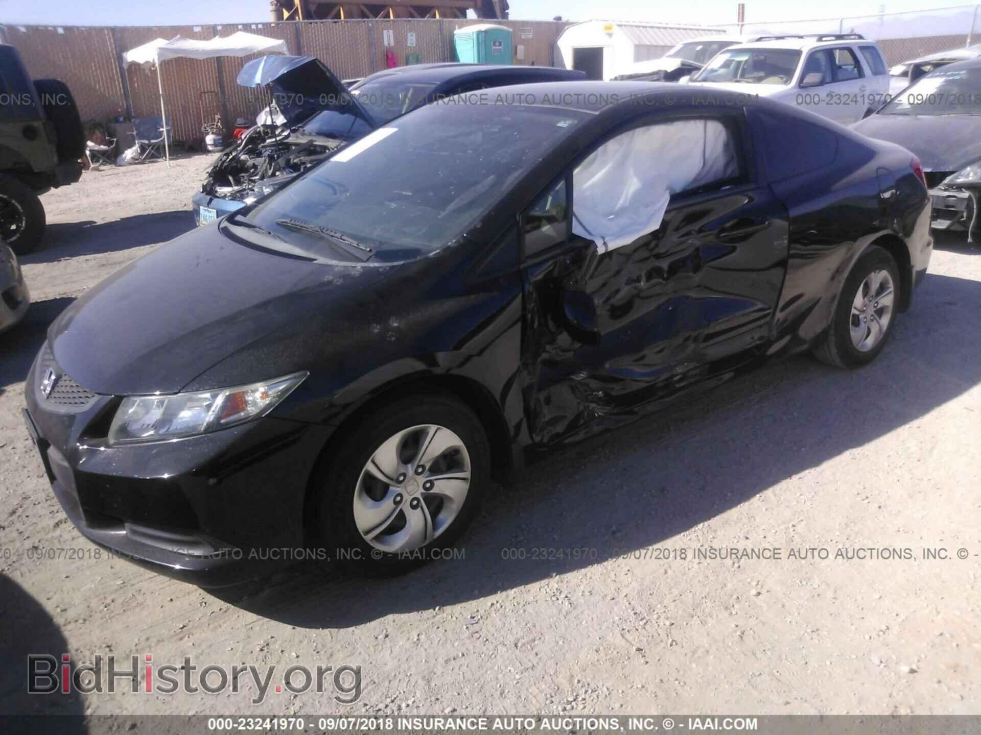 2013 Honda Civic - VIN: 2HGFG3B50DH518824 - Фото 2