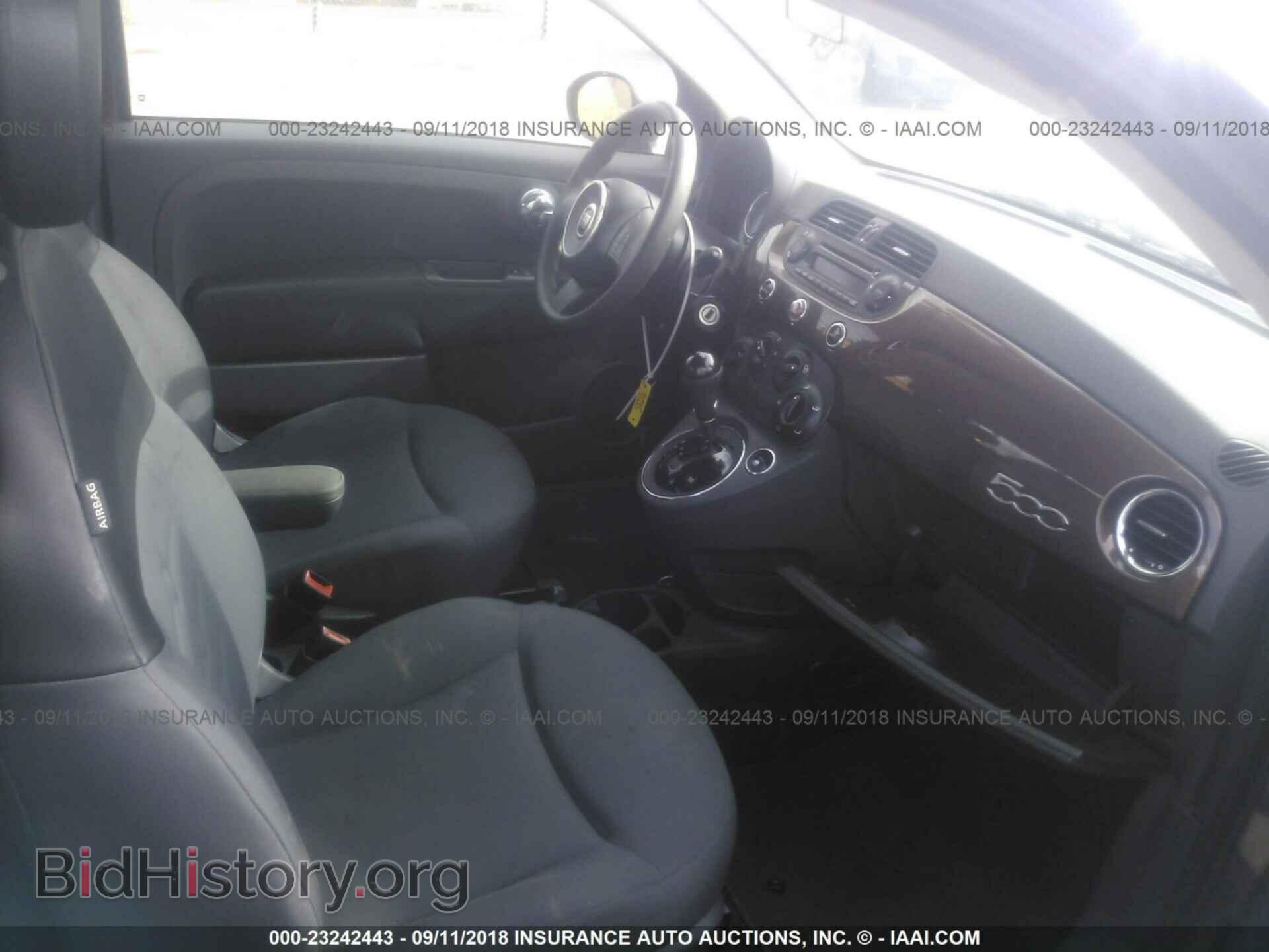 2012 Fiat 500 - VIN: 3C3CFFAR4CT110749 - Фото 5