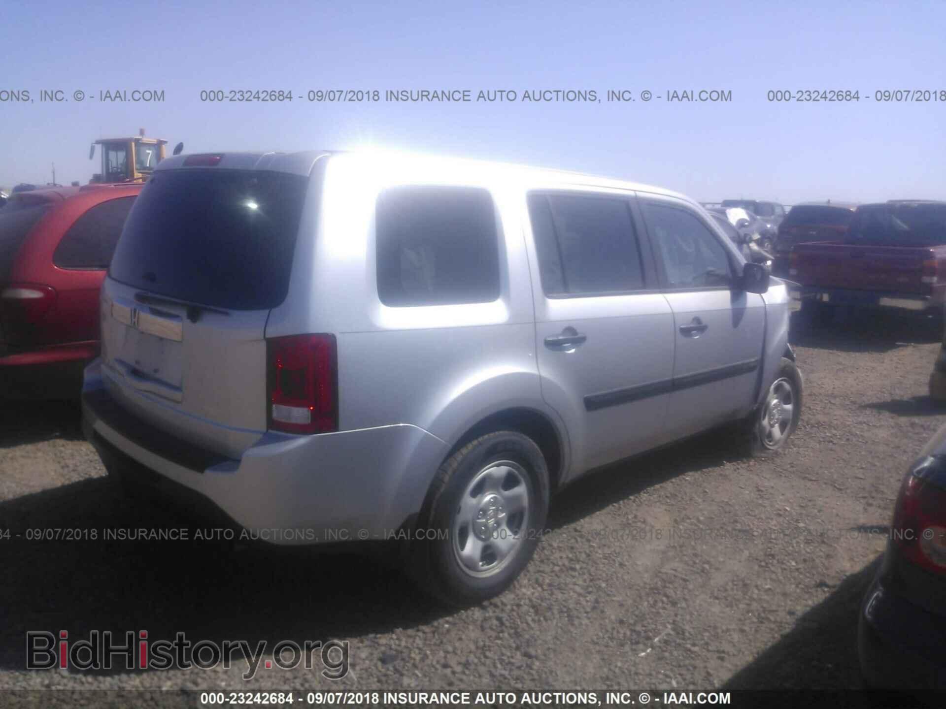 2012 Honda Pilot - VIN: 5FNYF3H27CB004402 - Photo 4