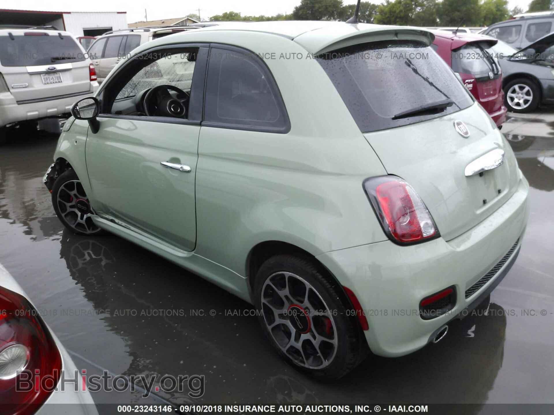 2015 Fiat 500 - VIN: 3C3CFFBR8FT696150 - Photo 3