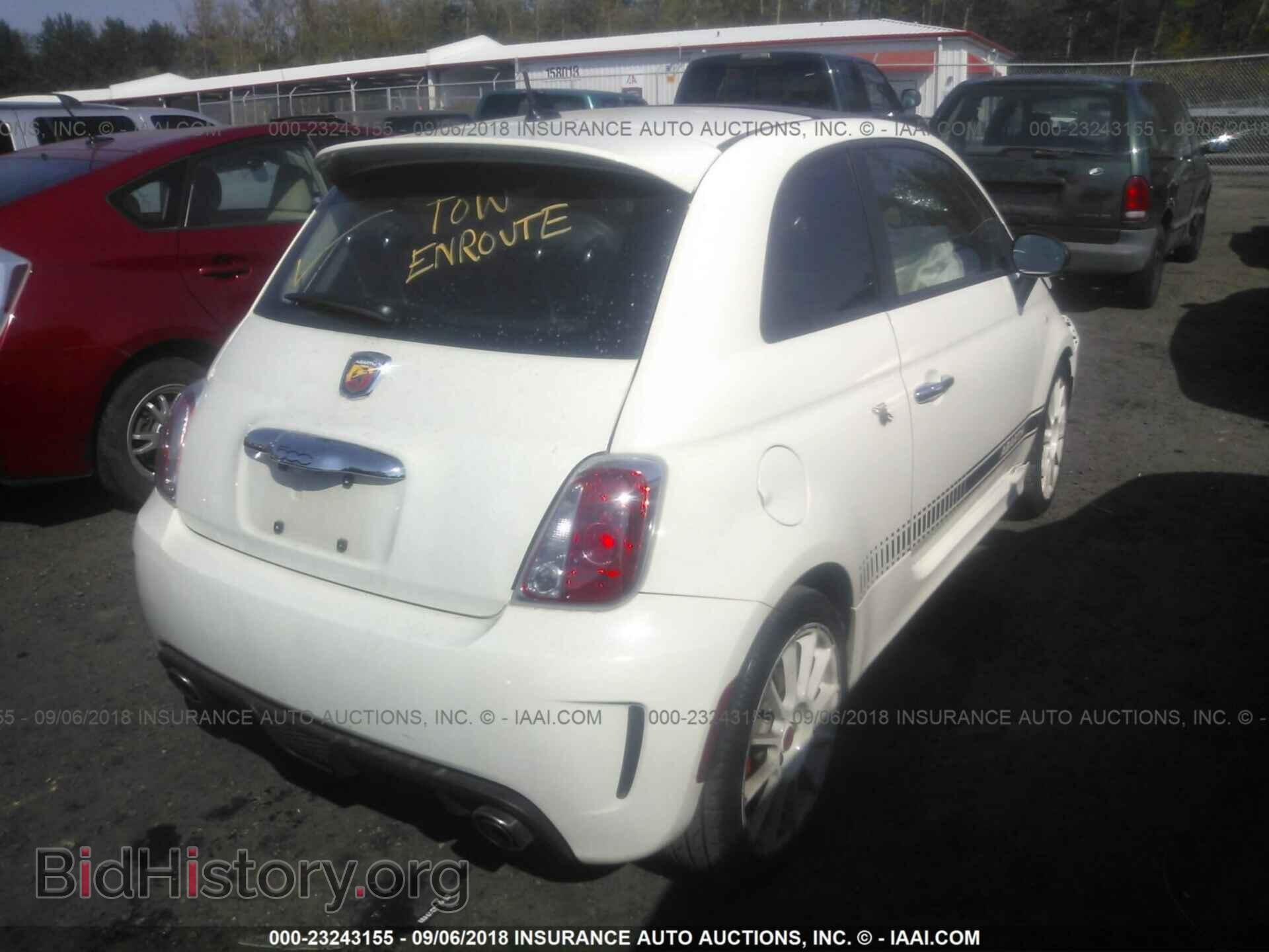2012 Fiat 500 - VIN: 3C3CFFFH9CT352257 - Фото 4