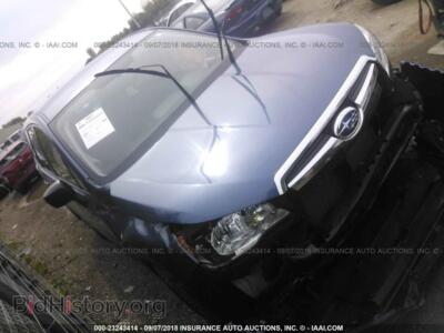 2014 Subaru FORESTER, синий — VIN JF2SJAAC9EH465651, IAAI