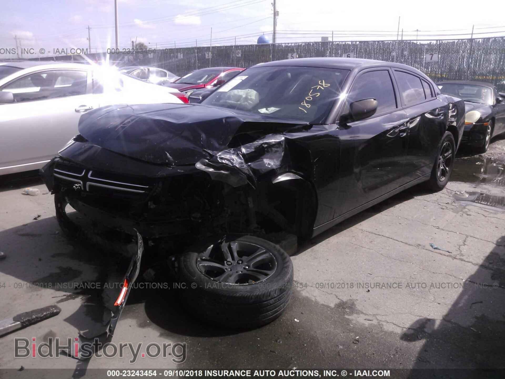 2016 DODGE CHARGER - VIN: 2C3CDXBG2GH180578 - Фото 2