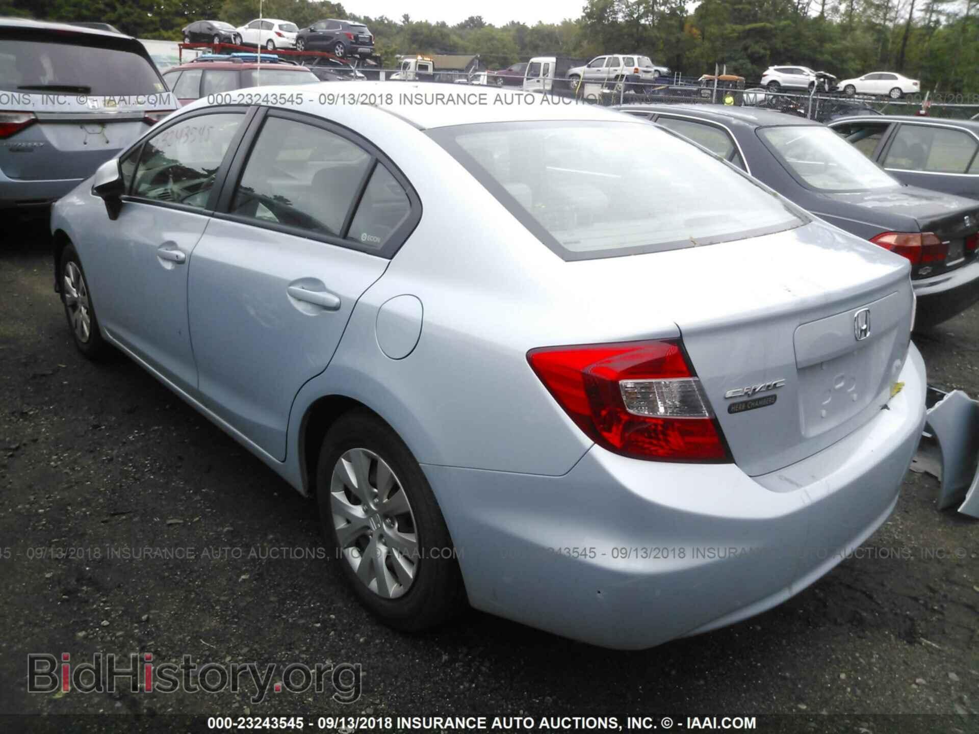 2012 Honda Civic - VIN: 19XFB2F54CE329184 - Фото 3