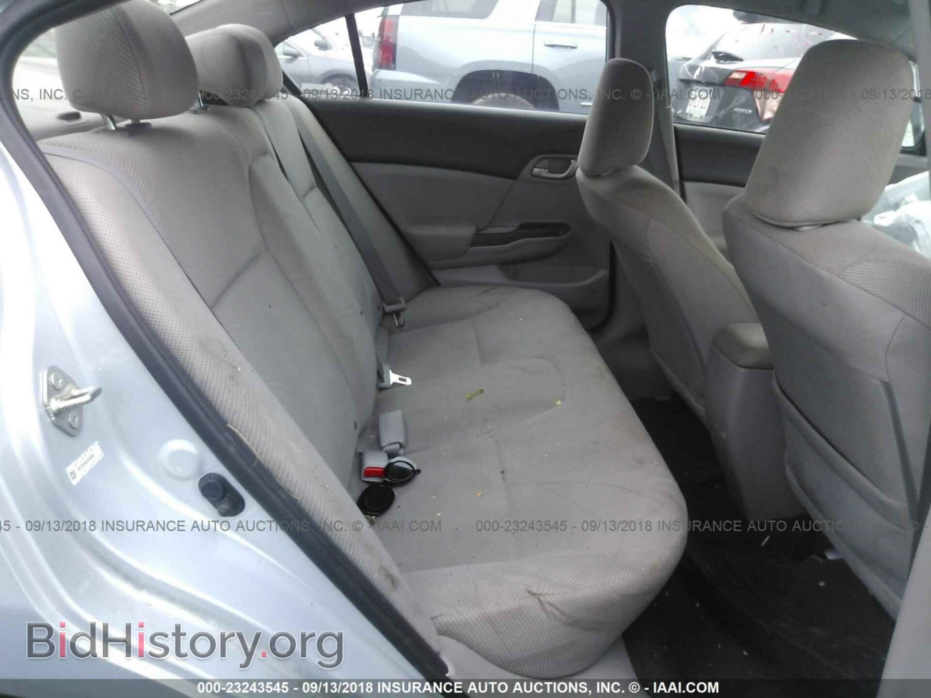 2012 Honda Civic - VIN: 19XFB2F54CE329184 - Фото 8