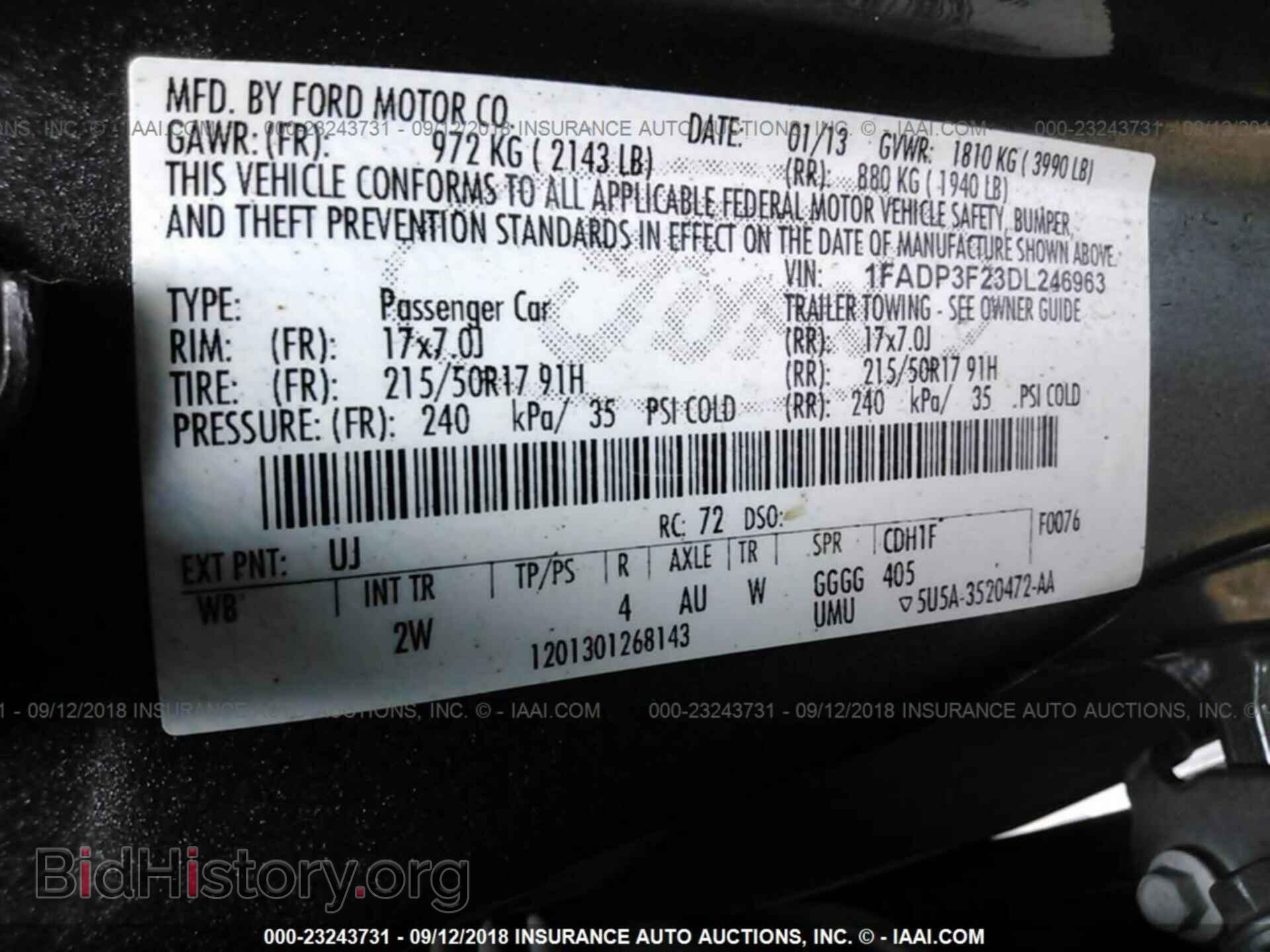 2013 Ford Focus - VIN: 1FADP3F23DL246963 - Photo 9