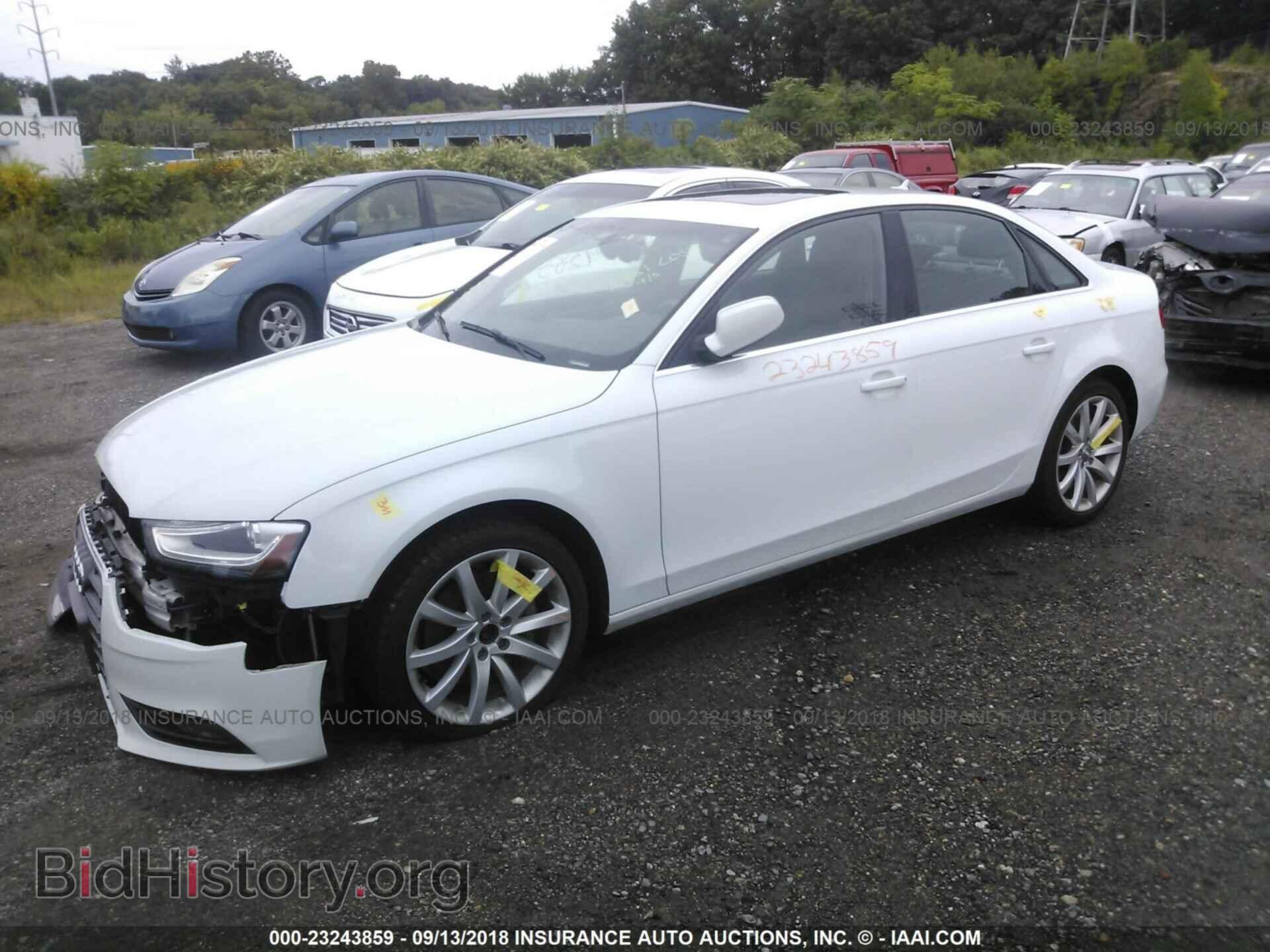 2013 Audi A4 - VIN: WAUFFAFL7DN025824 - Photo 2