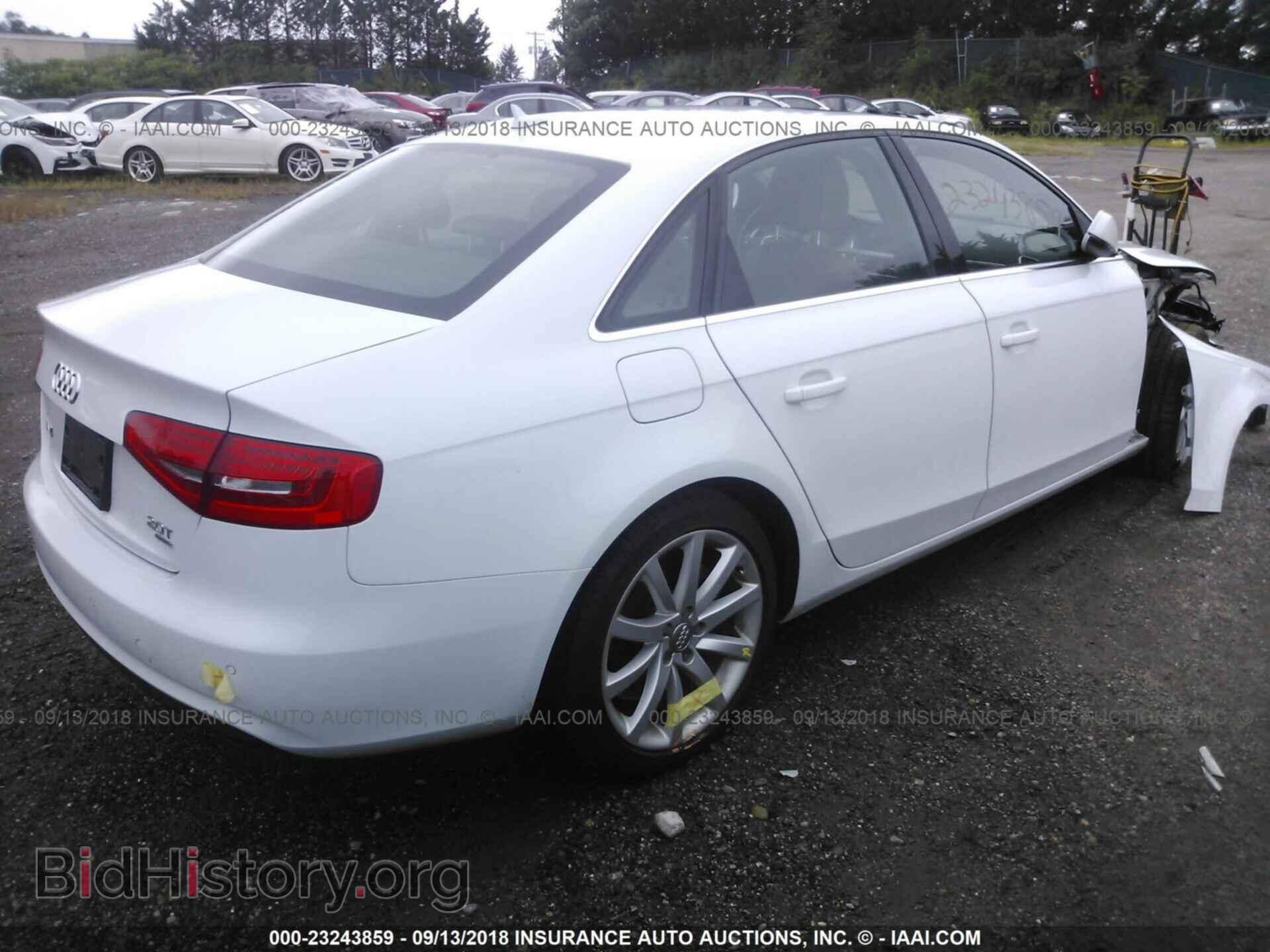 2013 Audi A4 - VIN: WAUFFAFL7DN025824 - Photo 4