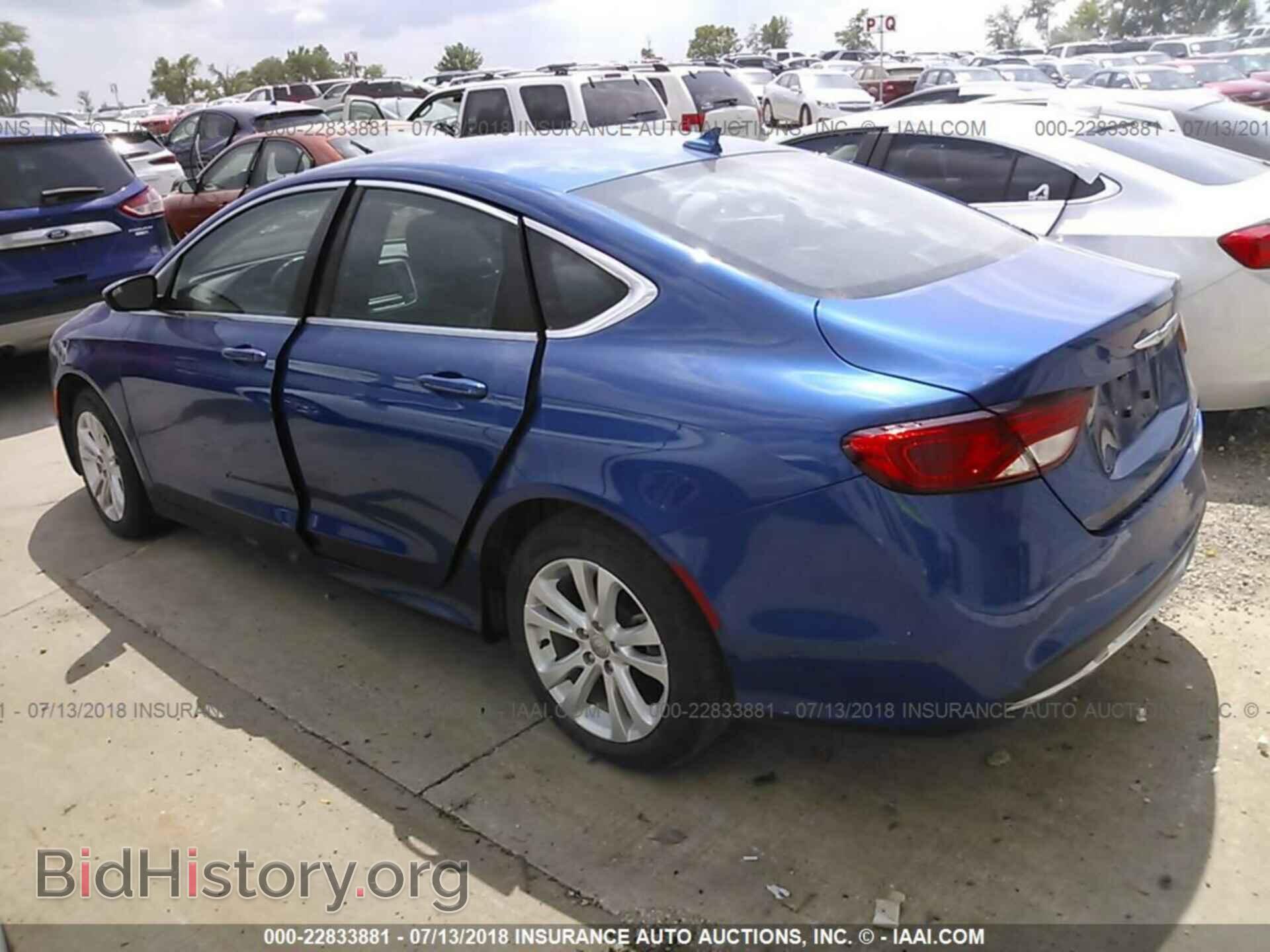 2016 CHRYSLER 200 - VIN: 1C3CCCAB3GN171669 - Фото 3