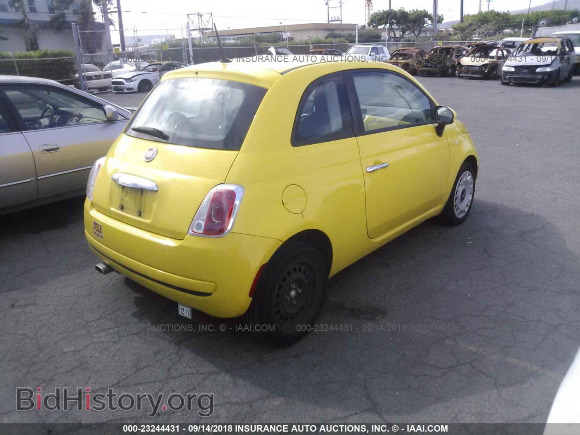 2012 Fiat 500 - VIN: 3C3CFFAR0CT130352 - Фото 4